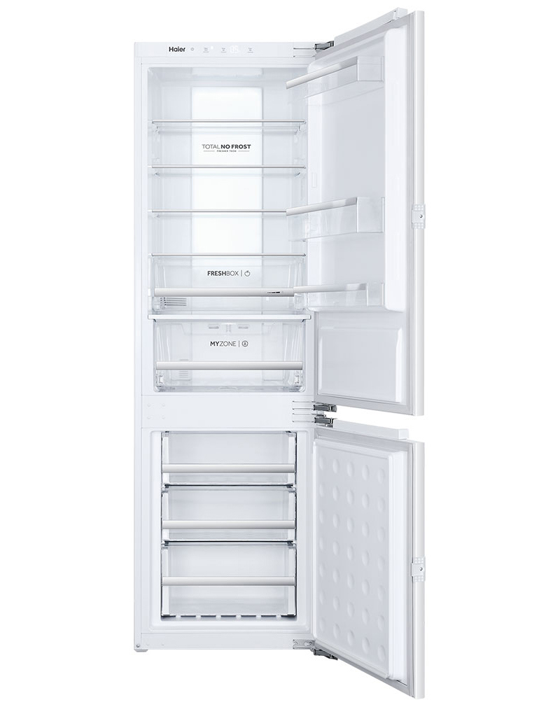 Изображение товара Встраиваемый холодильник Haier BCFT529TWRU 55.5x177.2 см цвет белый