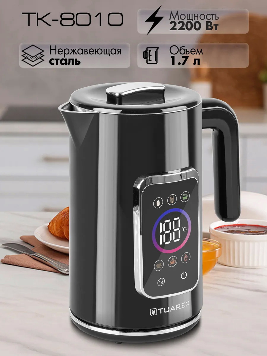 Изображение товара Электрический чайник Tuarex TK-8011 1,7 л Технологии и стиль в одном