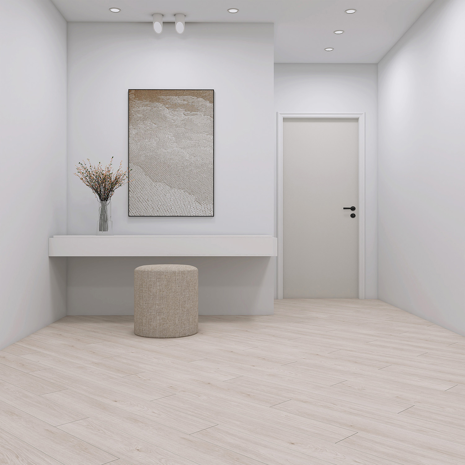 Изображение товара Ламинат Теренс 33 класс 12 мм с фаской бежевый структурный