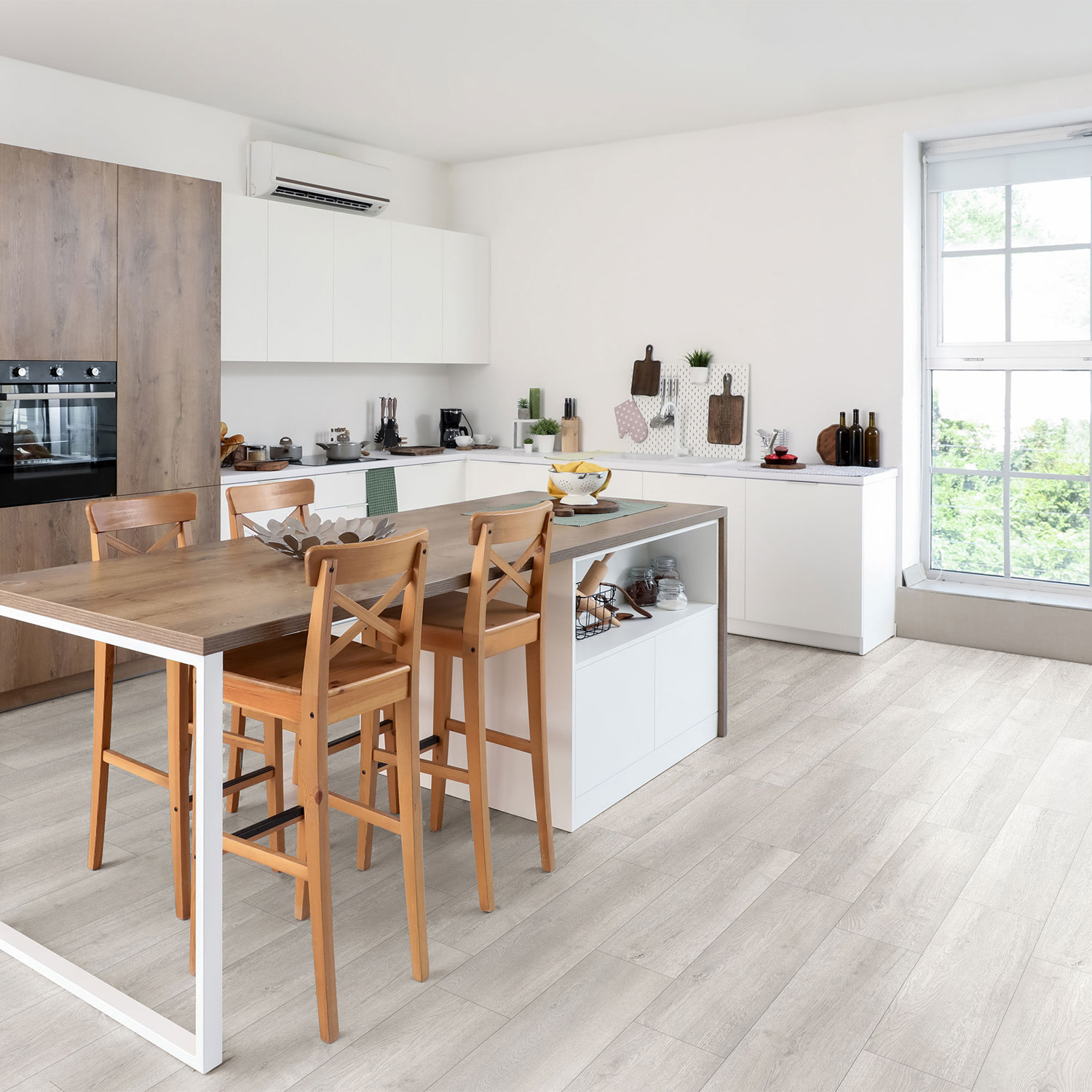 Изображение товара Керамогранит под дерево Fjord GT208018706MCR 19.8x80 см светло-серый