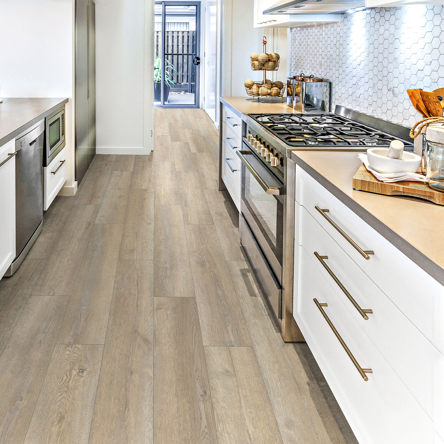 Изображение товара Керамогранит имитация дерева 19.8x80 серый Fjord_GT GLOBAL TILE