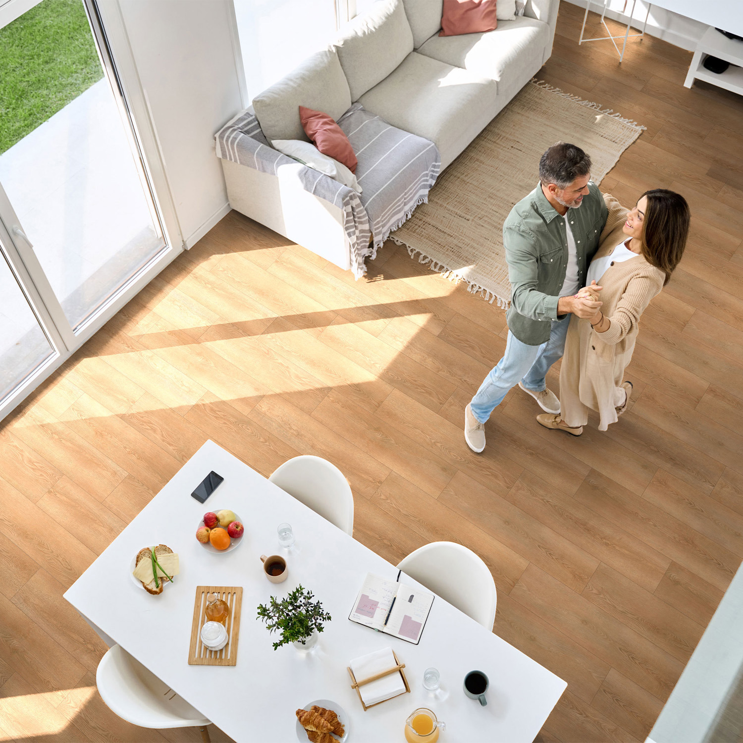 Изображение товара Керамогранит Global Tile Kronborg GT208021302MCR 19.8x80 см под дерево бежевый