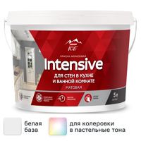 Изображение товара Краска для стен Parade DIY Intensive матовая цвет белый база A 5 л
