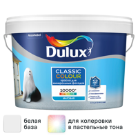 Изображение товара Краска фасадная Dulux Classic Colour матовая цвет белый база BW 2.5 л