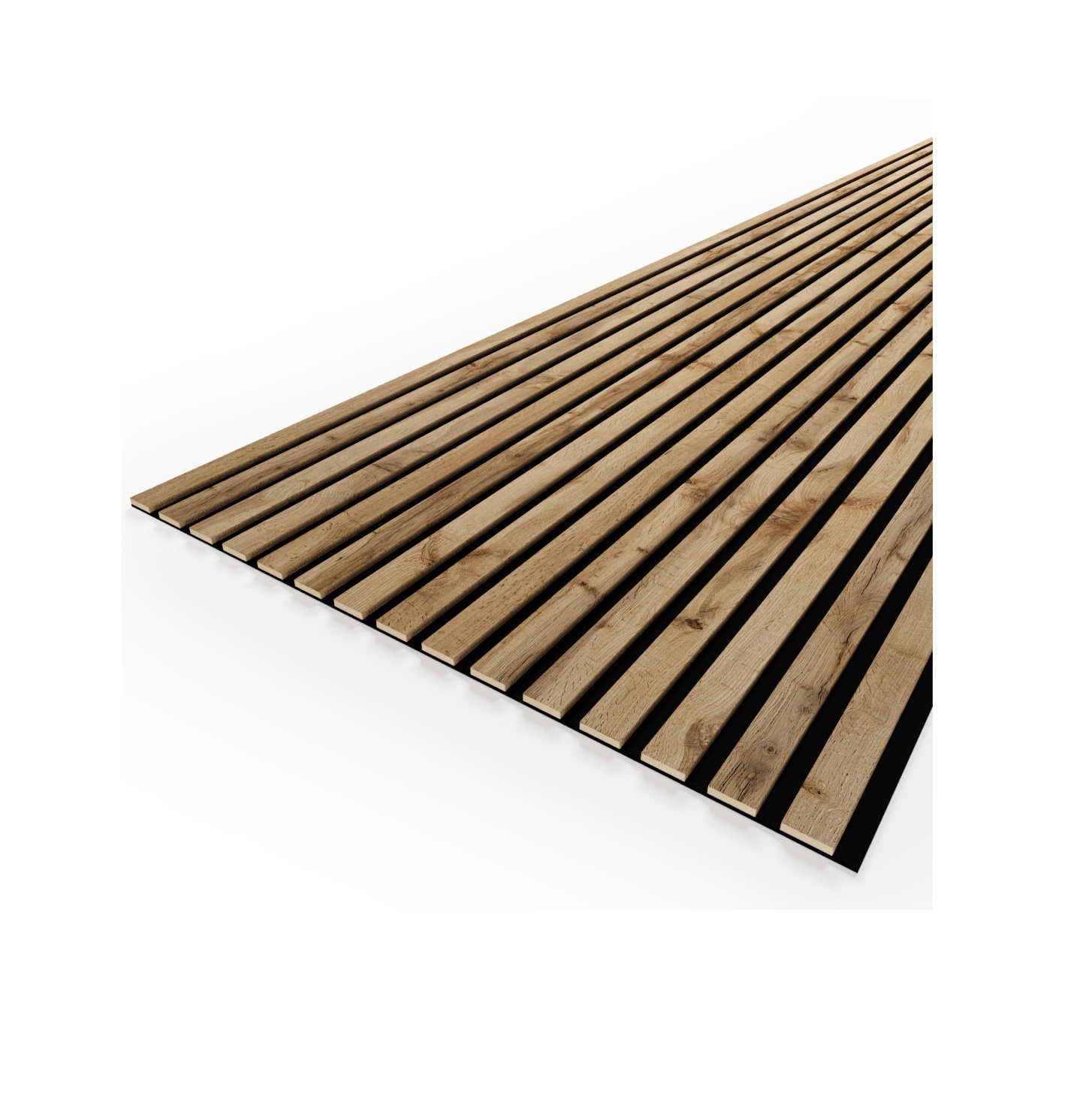 Изображение товара Панель акустическая 3D МДФ Stella пекан 2.1x60x278 см