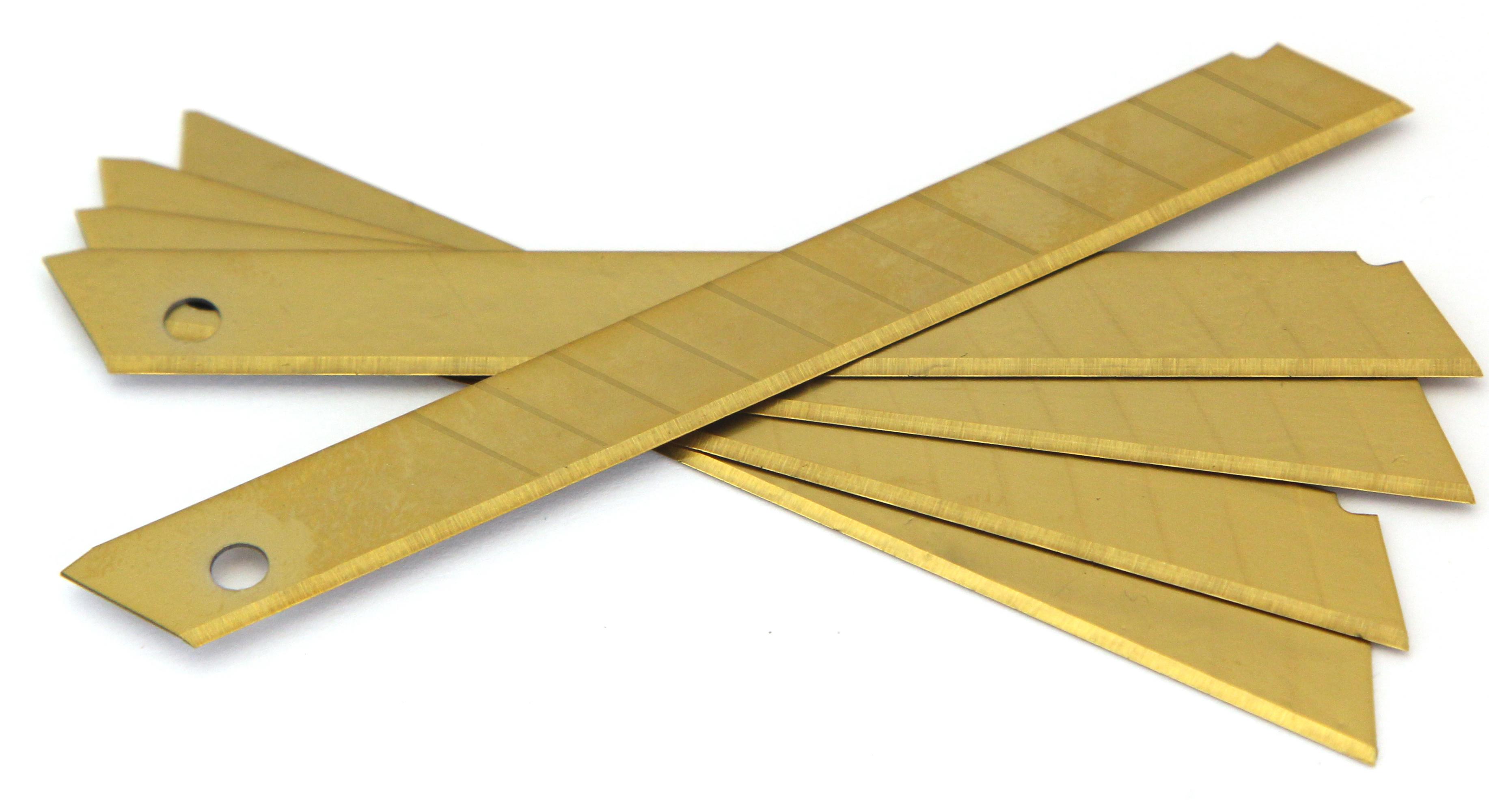 Изображение товара Лезвия универсальные Rage титановые 9 мм 5 шт. для гипсокартона и других материалов