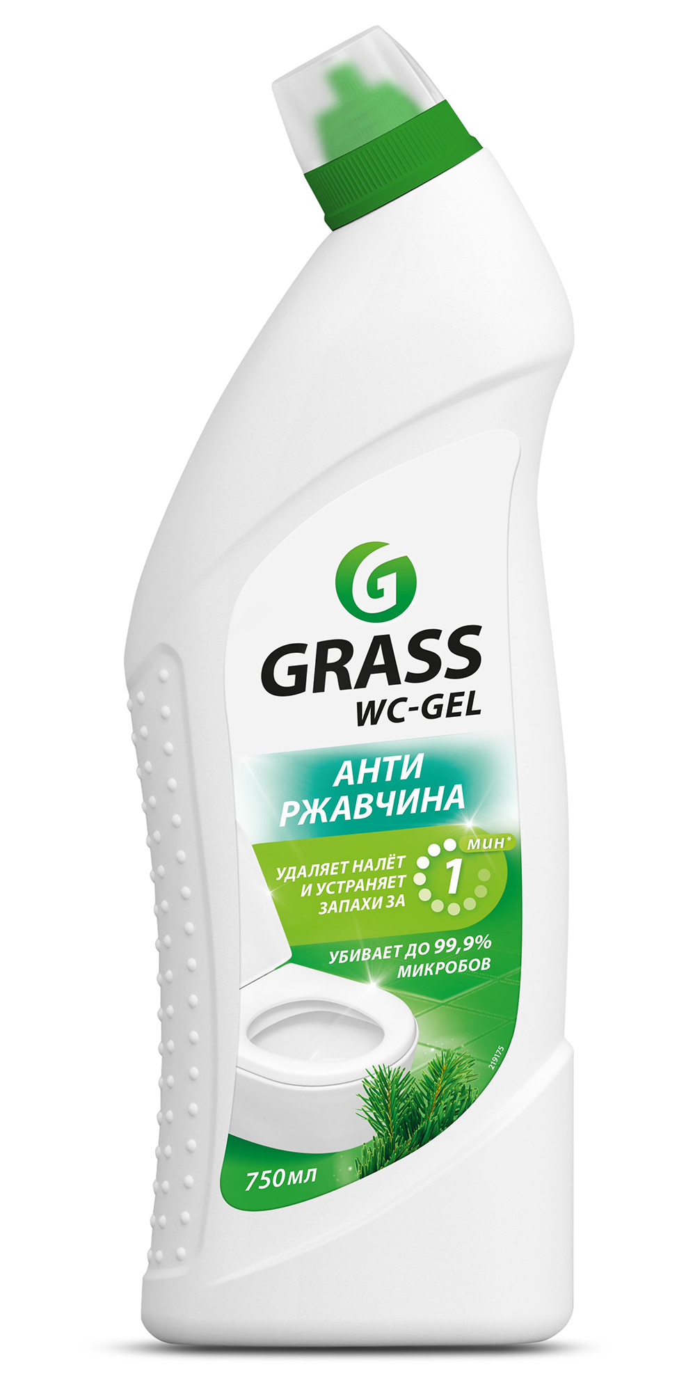 Изображение товара Средство для чистки сантехники Антиржавчина Grass WC-gel 0.75 л