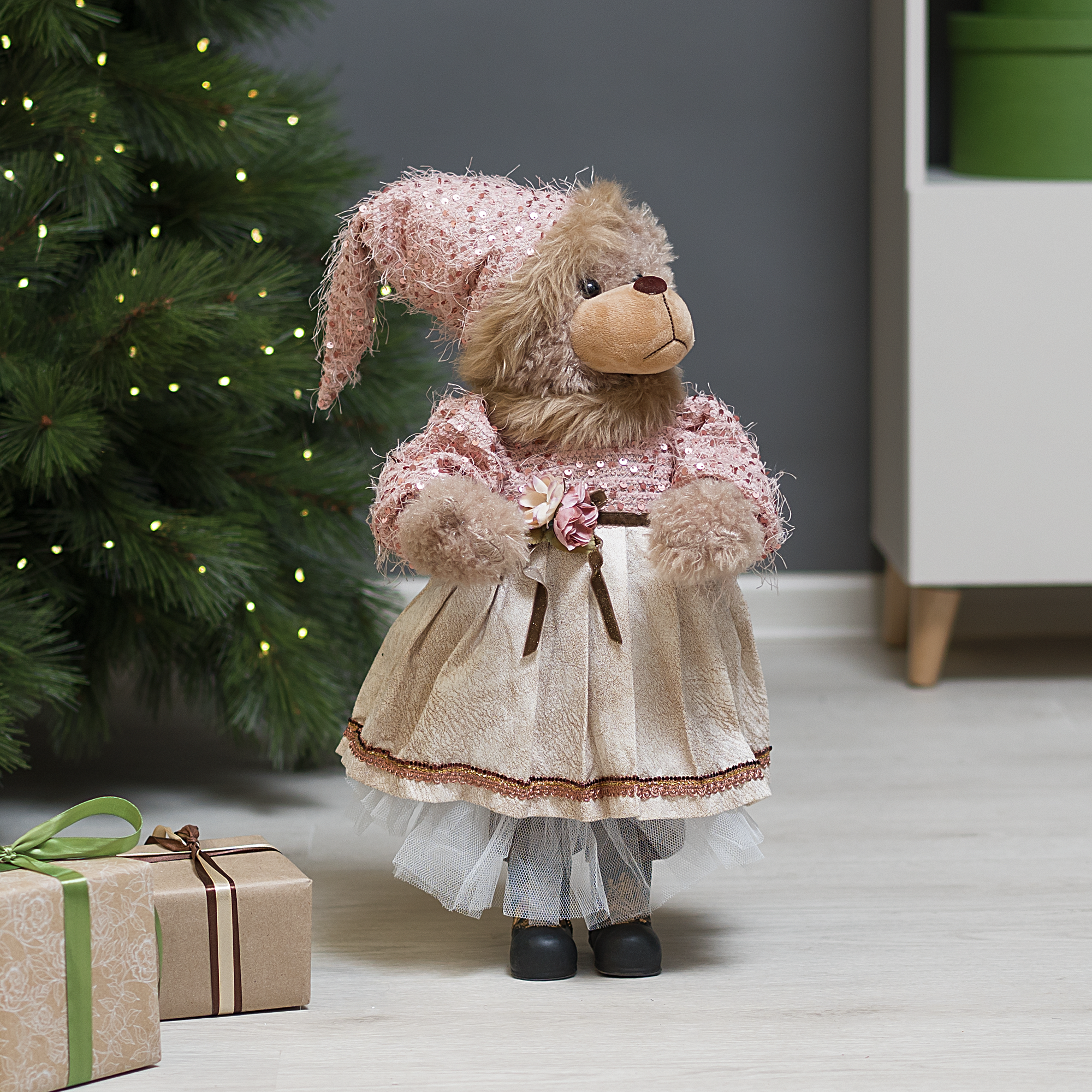 Изображение товара Декоративная фигура Медведь 55 см KREAFORTA для интерьера и подарков