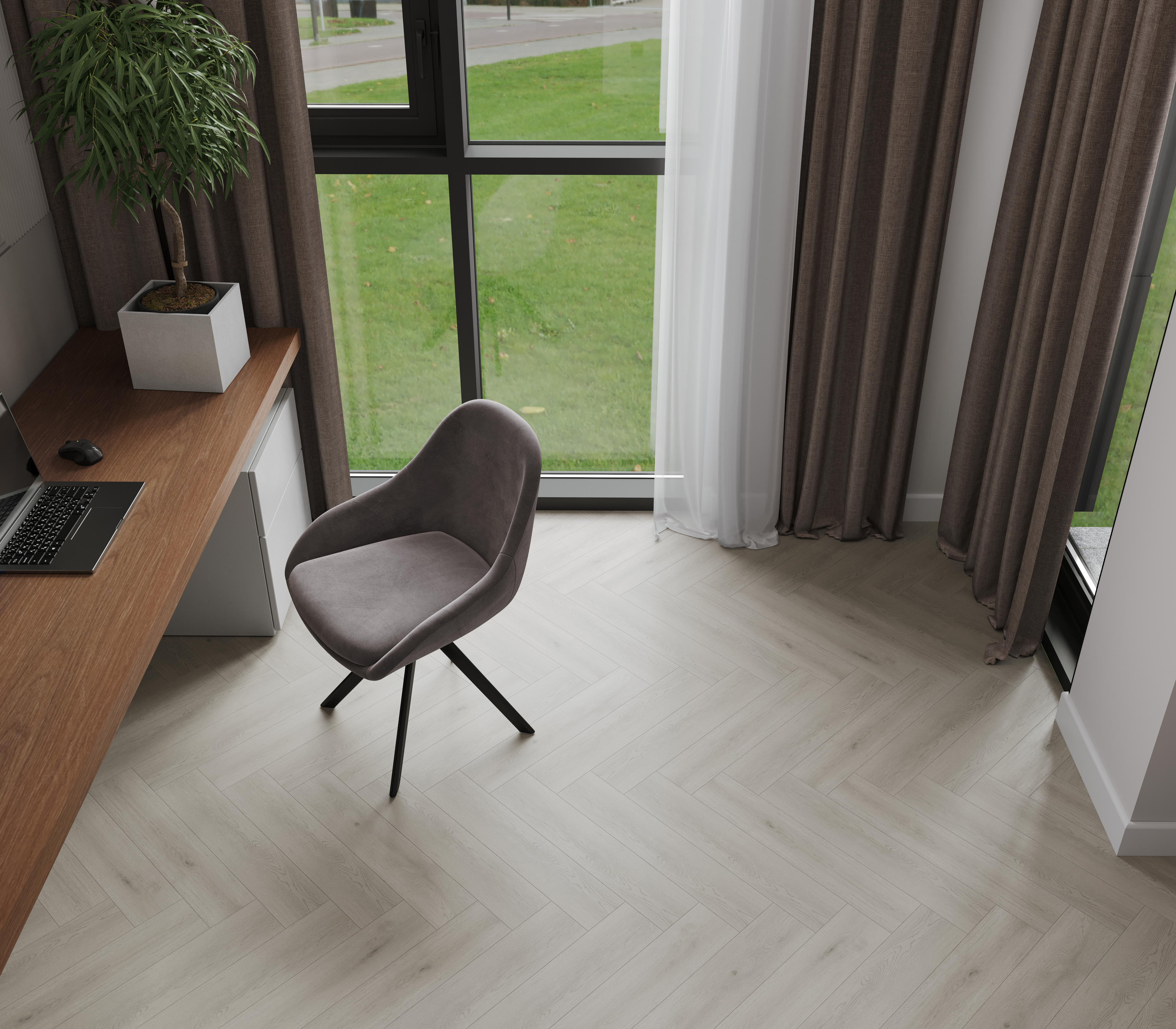 LVT плитка Norland 1034-8 34 класс толщина 2 мм 2.58 м² - 7