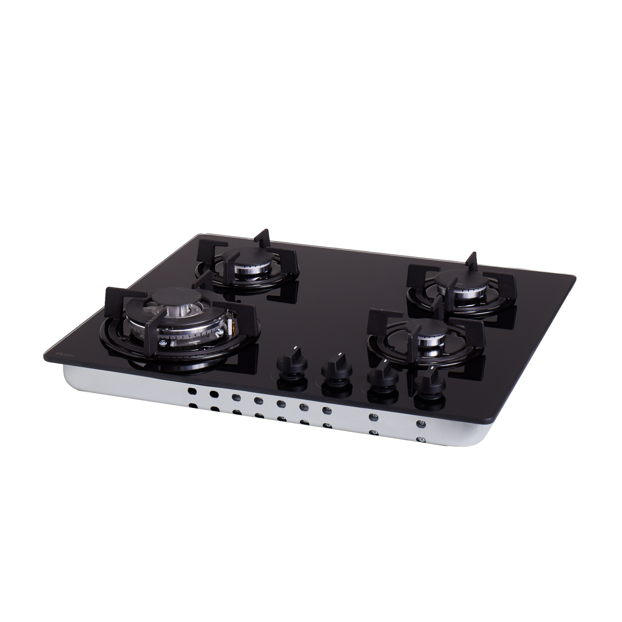 Газовая варочная панель Haier HHX-G64CWB1 58 см 4 конфорки цвет черный - 4