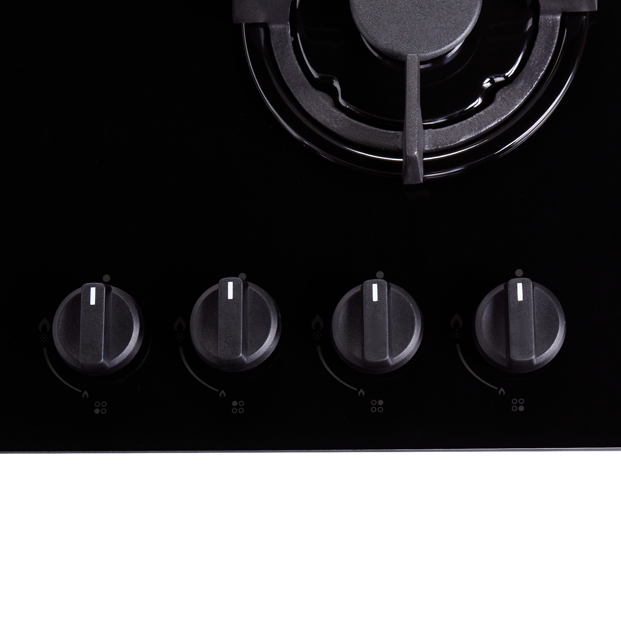 Газовая варочная панель Haier HHX-G64CWB1 58 см 4 конфорки цвет черный - 10