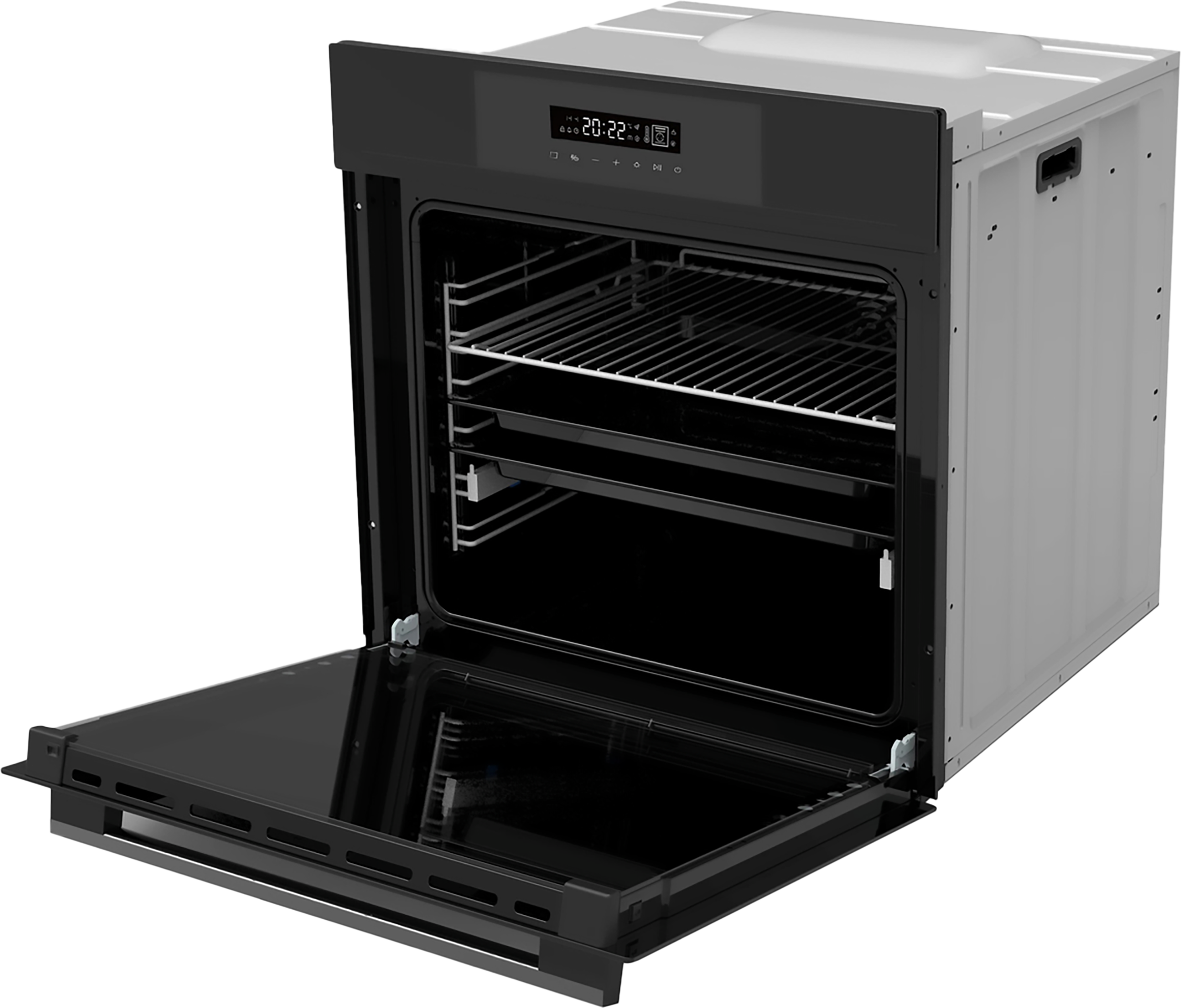 Электрический духовой шкаф Haier HOX-FP3AGB 59.5x59.5x56.7 см конвекция цвет черный - 2