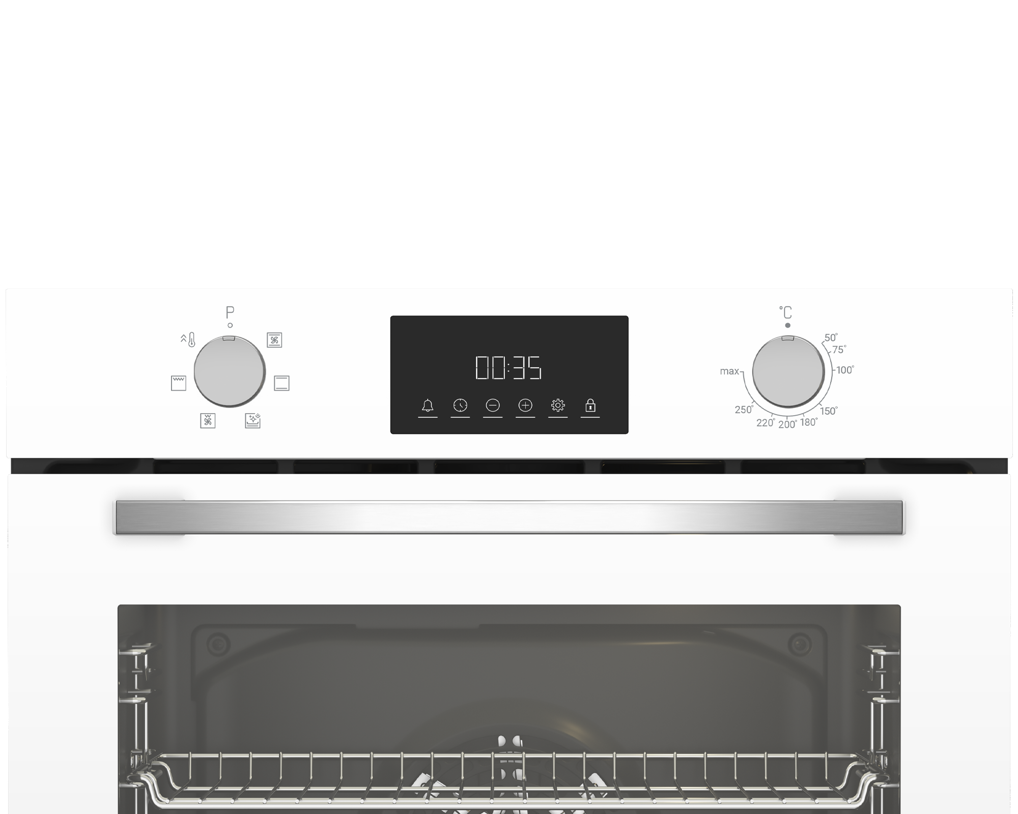 Электрический духовой шкаф Indesit IFE 3644 WH 59.4x59.5 см конвекция цвет белый - 4