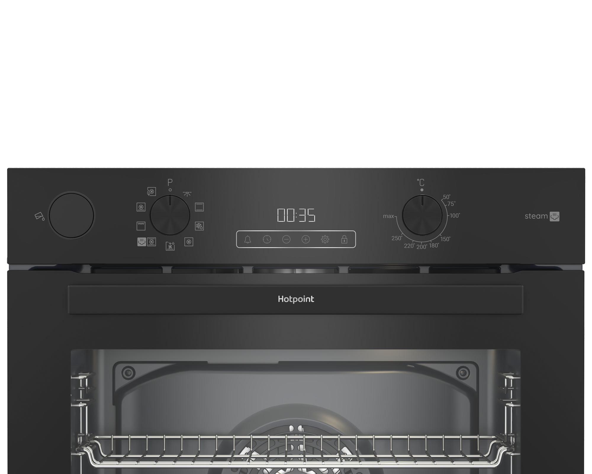 Электрический духовой шкаф Hotpoint FE8 S832 DSH 59.4x59.5x56.7 см конвекция цвет черный - 2