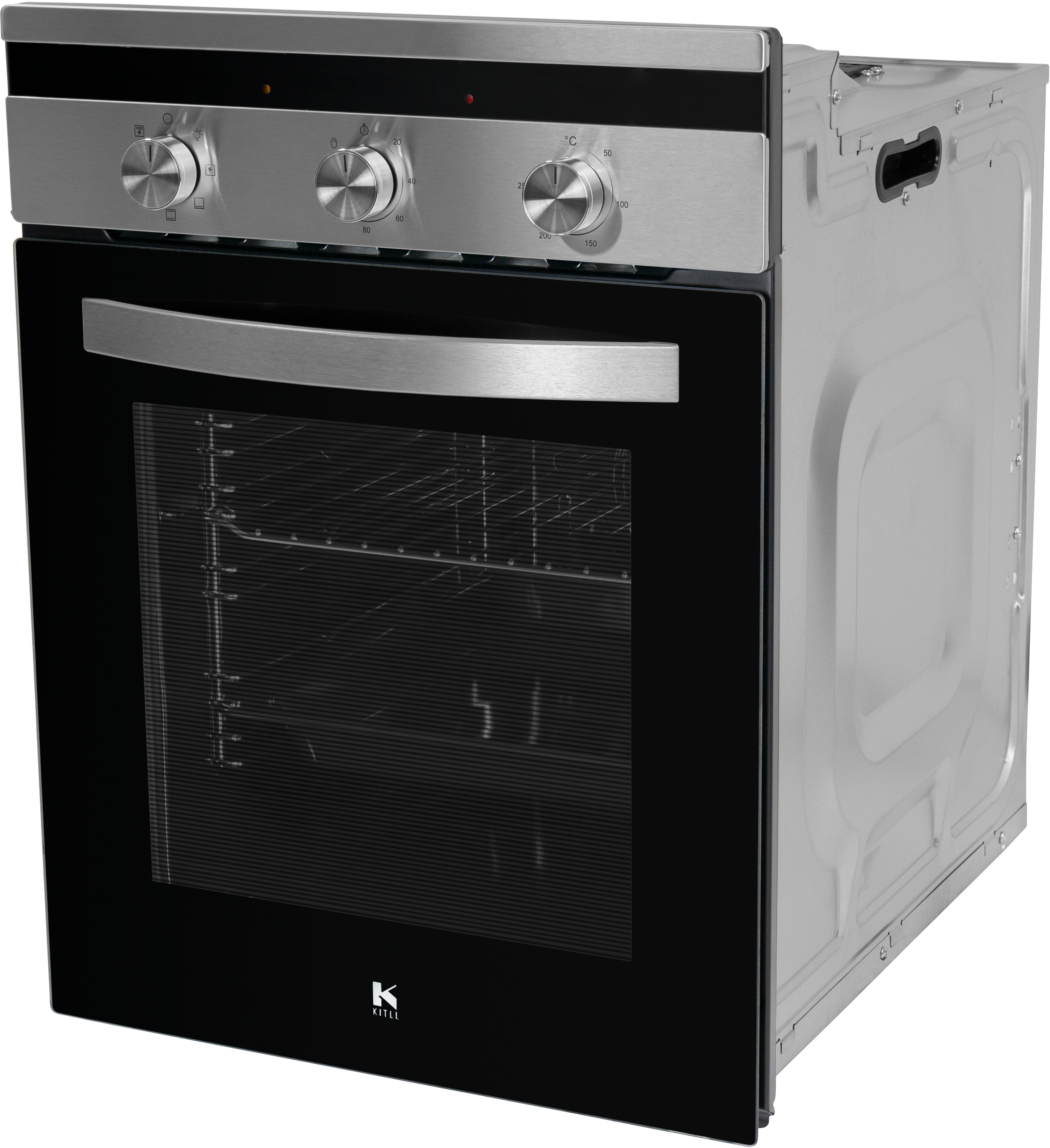Электрический духовой шкаф Kitll KOB 4502 INOX 45x59.5x58 см цвет нержавеющая сталь - 2