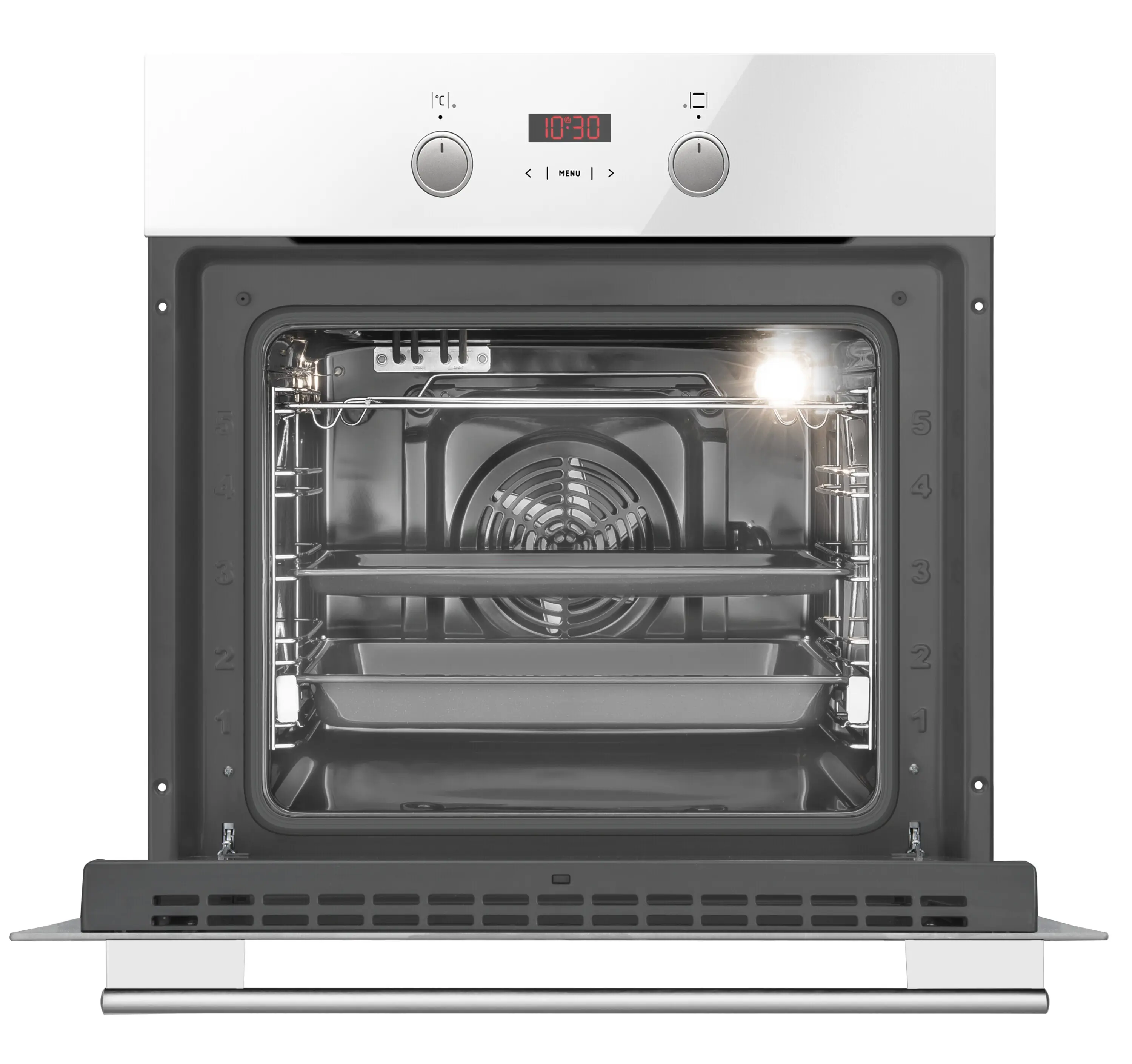Электрический духовой шкаф Hansa BOEW68433 59.5x57.5x59.5 см конвекция цвет белый - 2