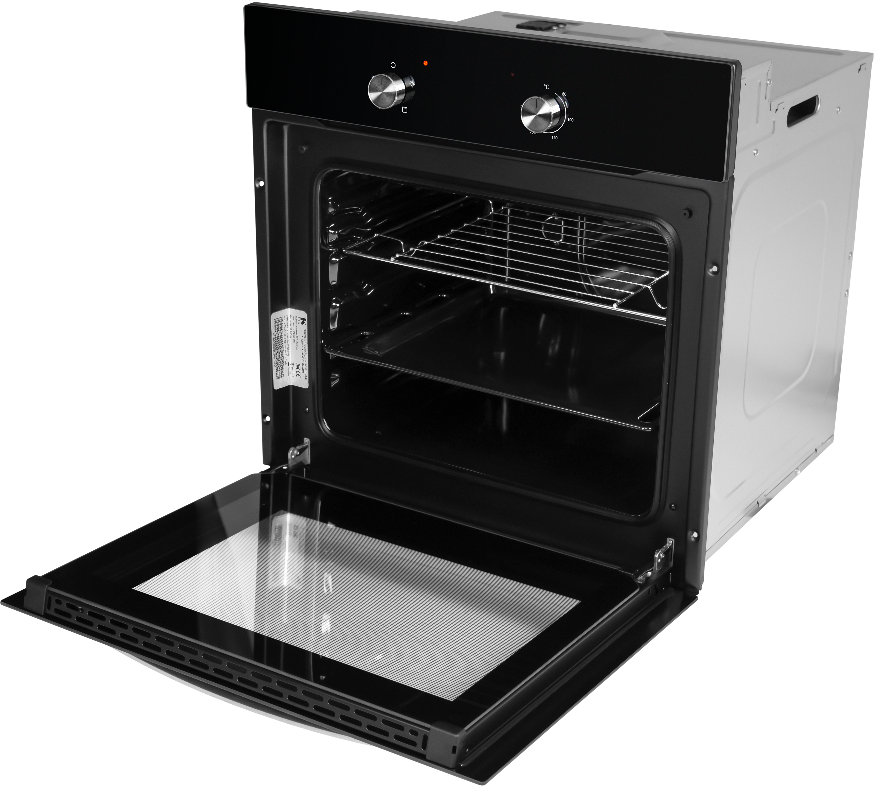 Электрический духовой шкаф Kitll KOB 6001 BLACK 59.5x59.5x53 см цвет чёрный - 4