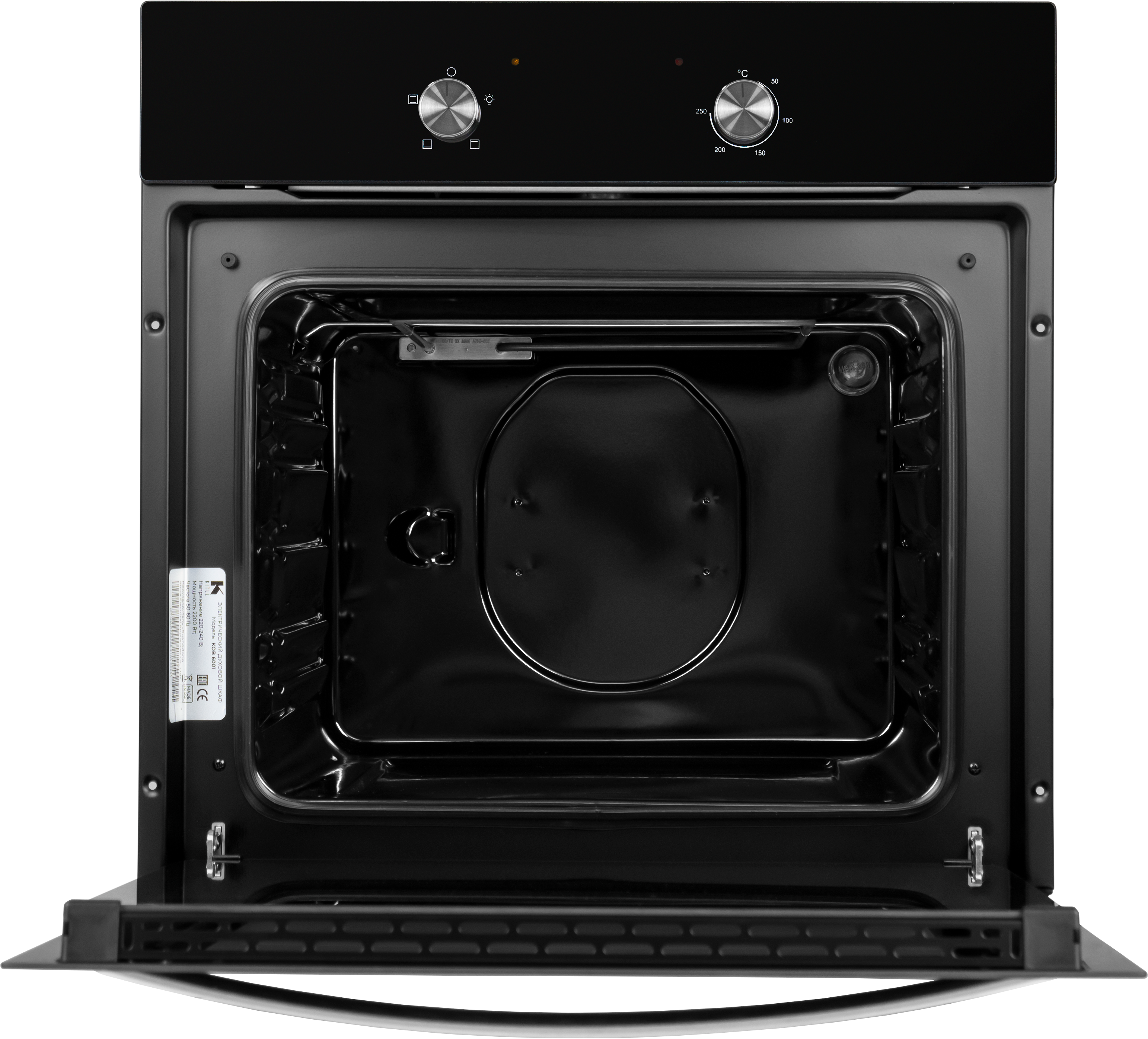 Электрический духовой шкаф Kitll KOB 6001 BLACK 59.5x59.5x53 см цвет чёрный - 3