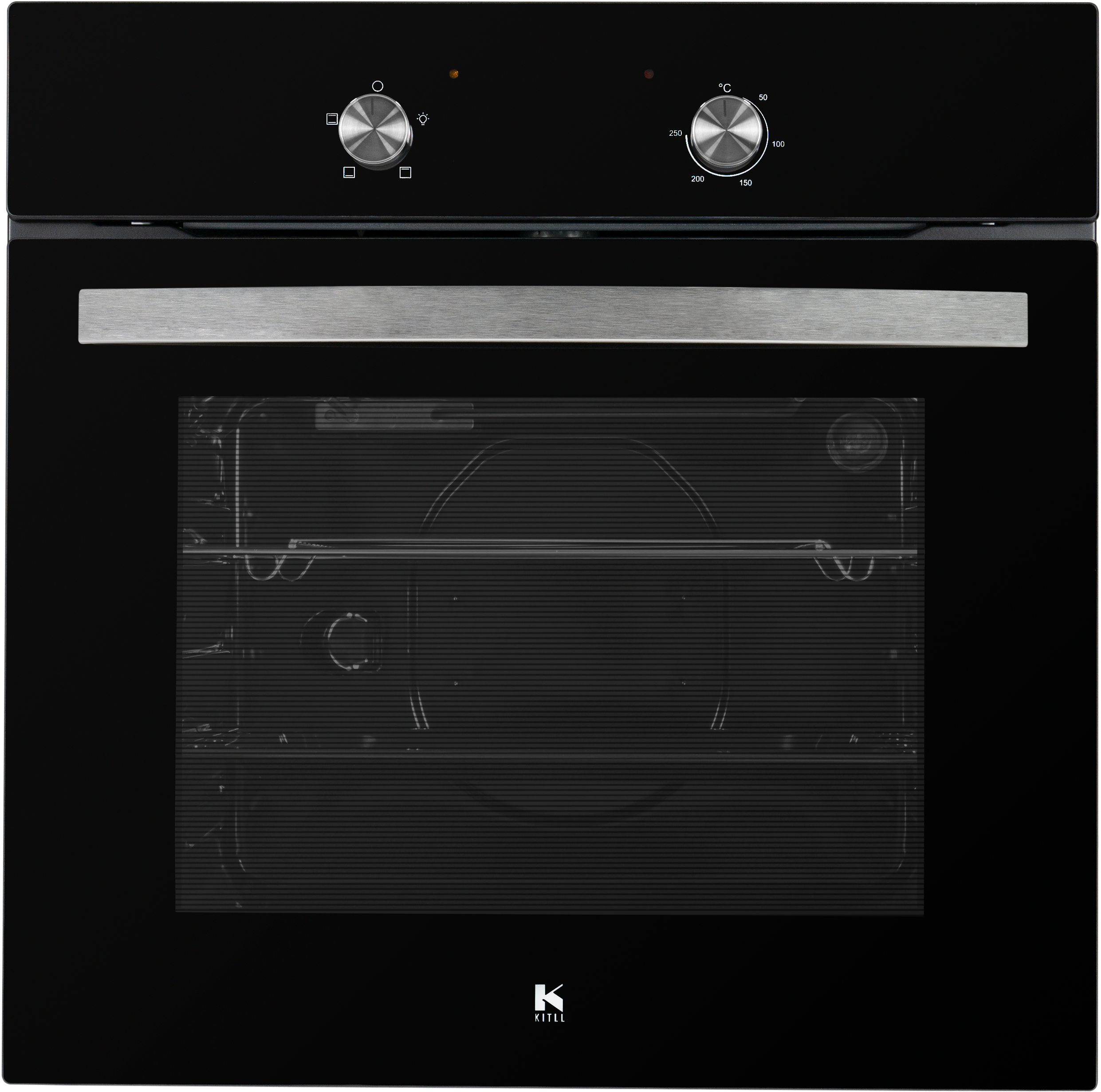 Электрический духовой шкаф Kitll KOB 6001 BLACK 59.5x59.5x53 см цвет чёрный - 1