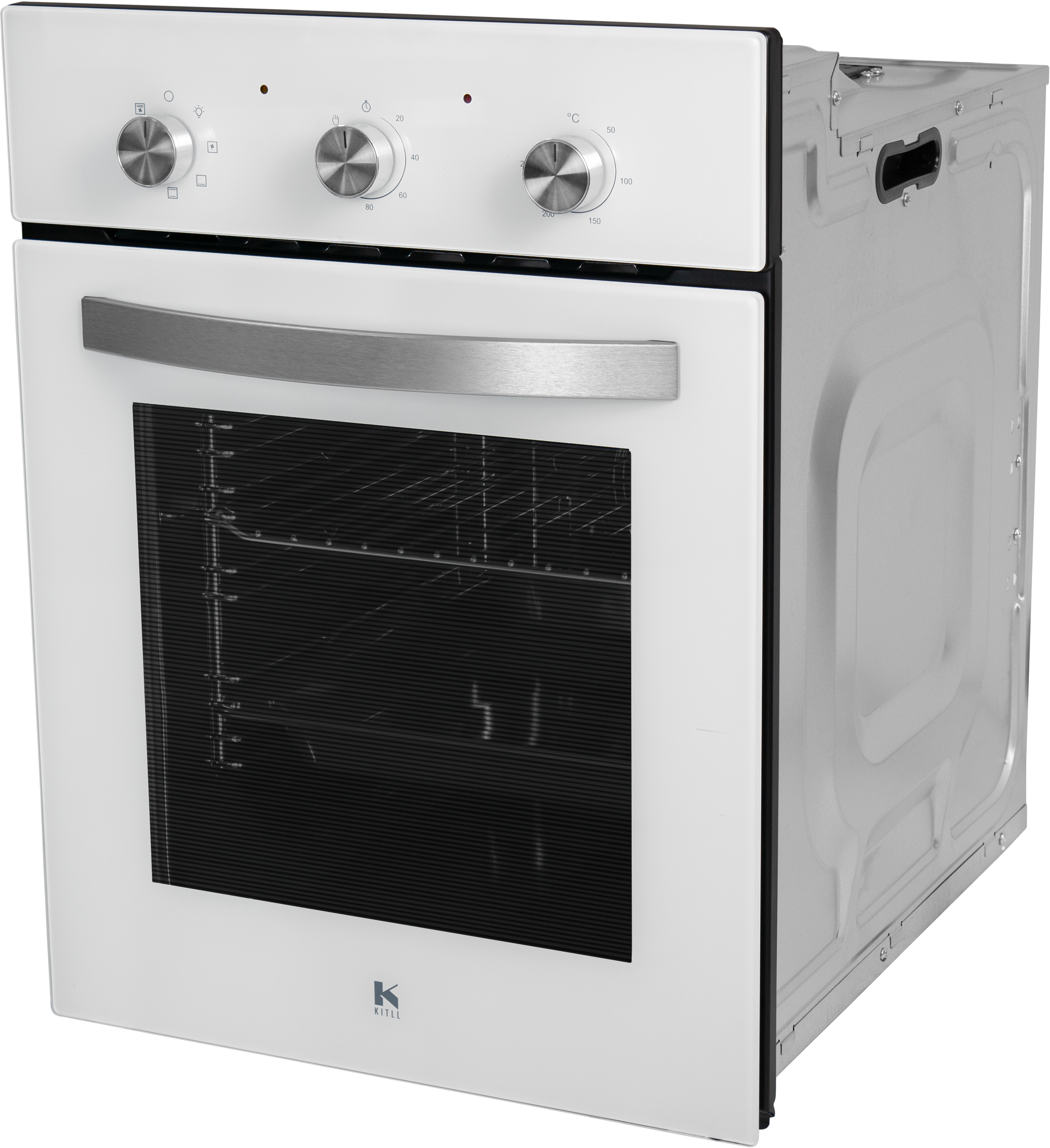 Электрический духовой шкаф Kitll KOB 4502 White 45x59.5x58 см цвет белый - 2