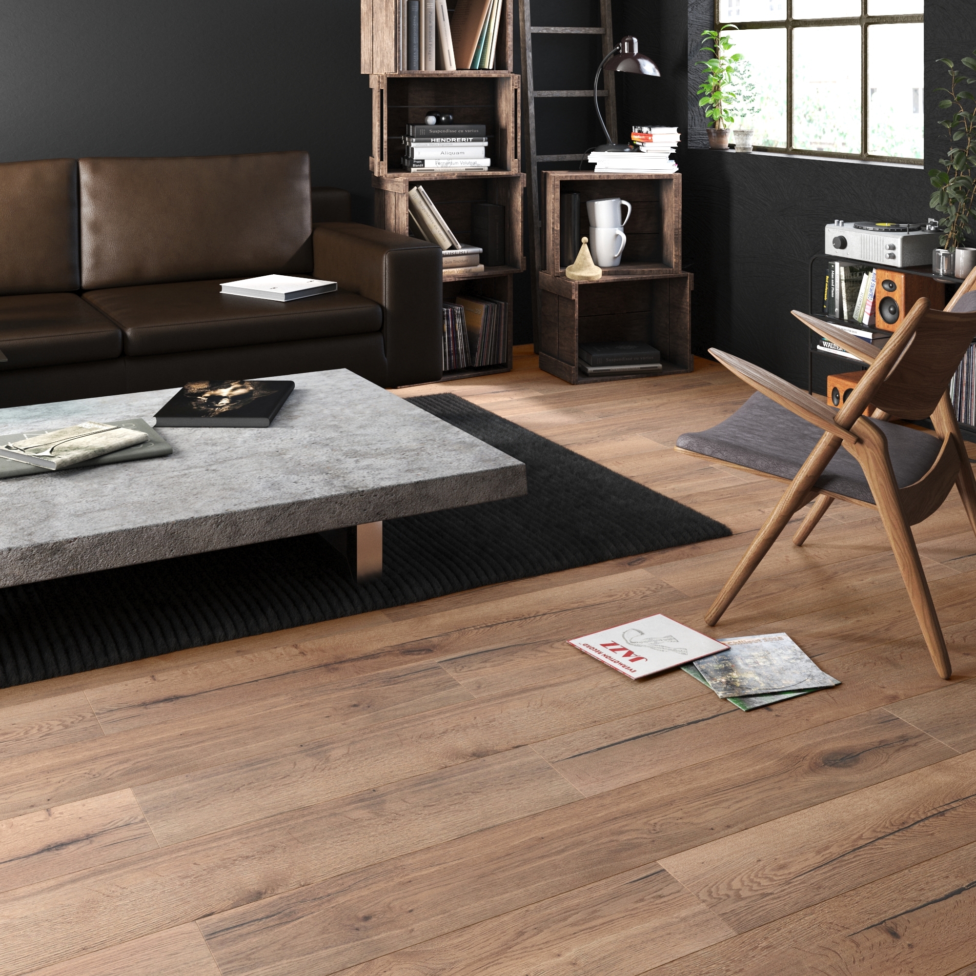 Изображение товара Ламинат Artens Дуб Улисс 33 класс 8 мм 1 99 м² с фаской Россия