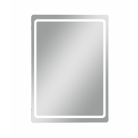 Изображение товара Зеркальный шкаф для ванной с подсветкой Easy Led 50x70 см белый