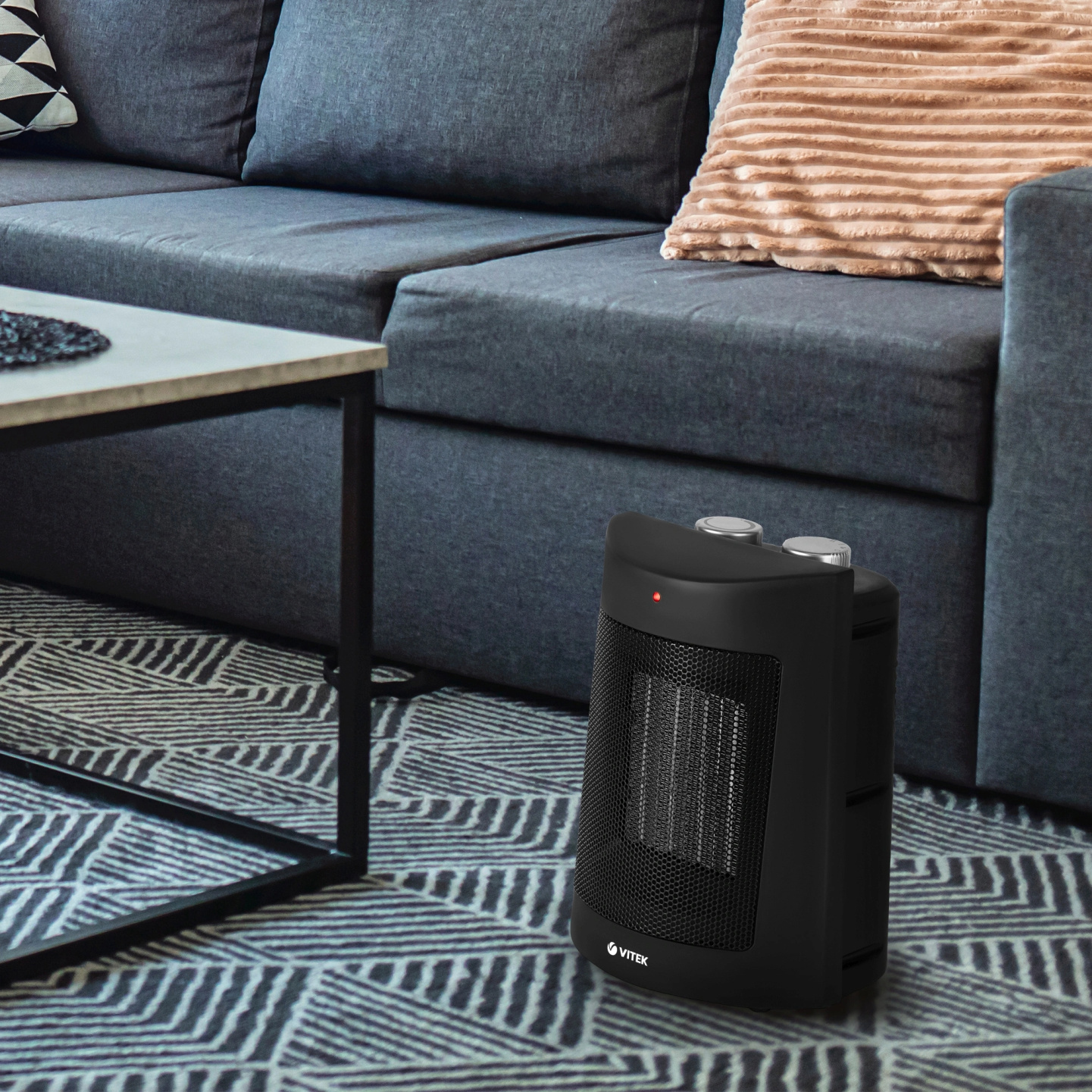 Изображение товара Тепловентилятор Vitek Midnight VT-2064 1800 Вт черный