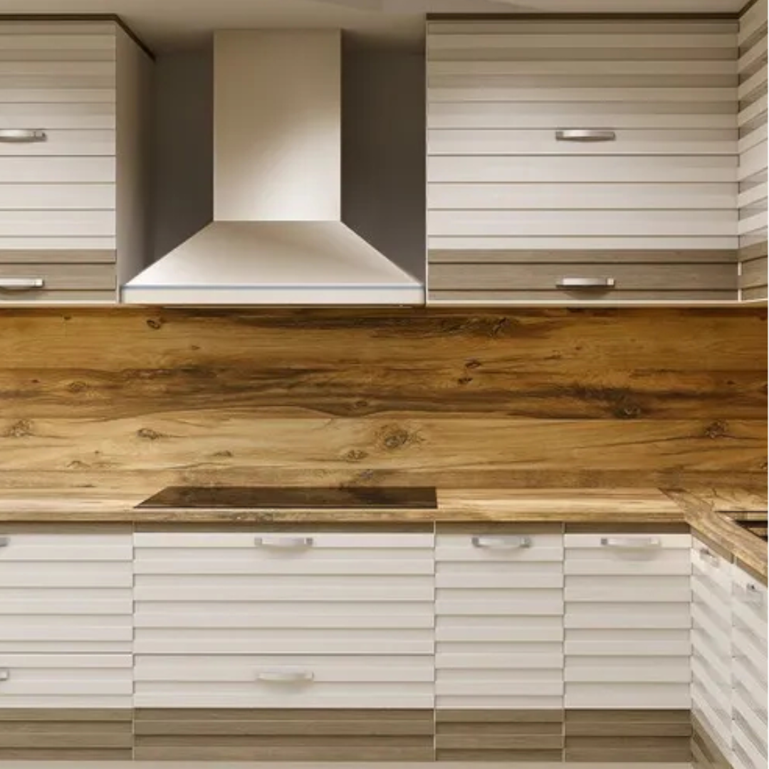 Изображение товара Кухонный фартук Скиф 2500x600 мм Дуб Корсика светлый матовый структурный