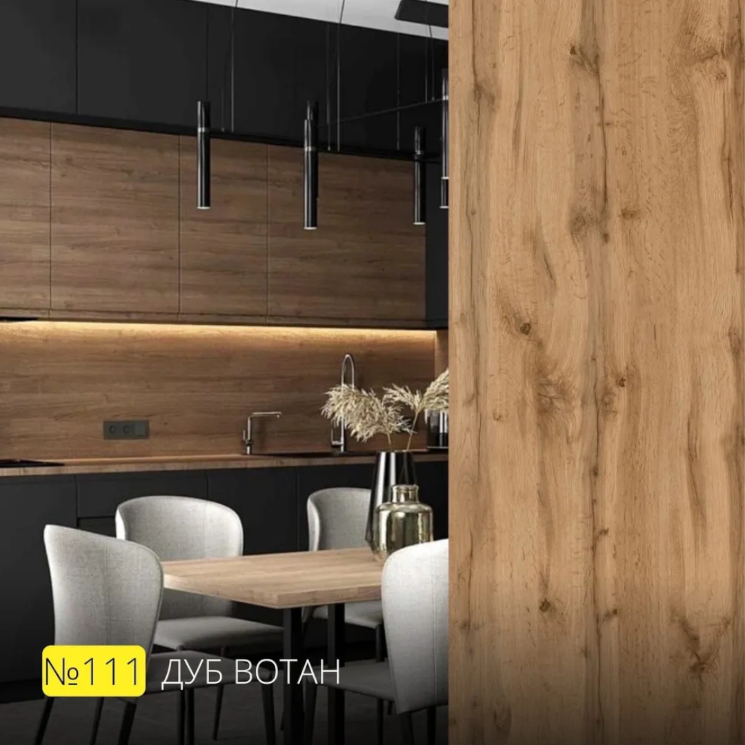 Изображение товара Кухонный фартук на стену Скиф 1800x600 мм. Цвет Дуб Вотан