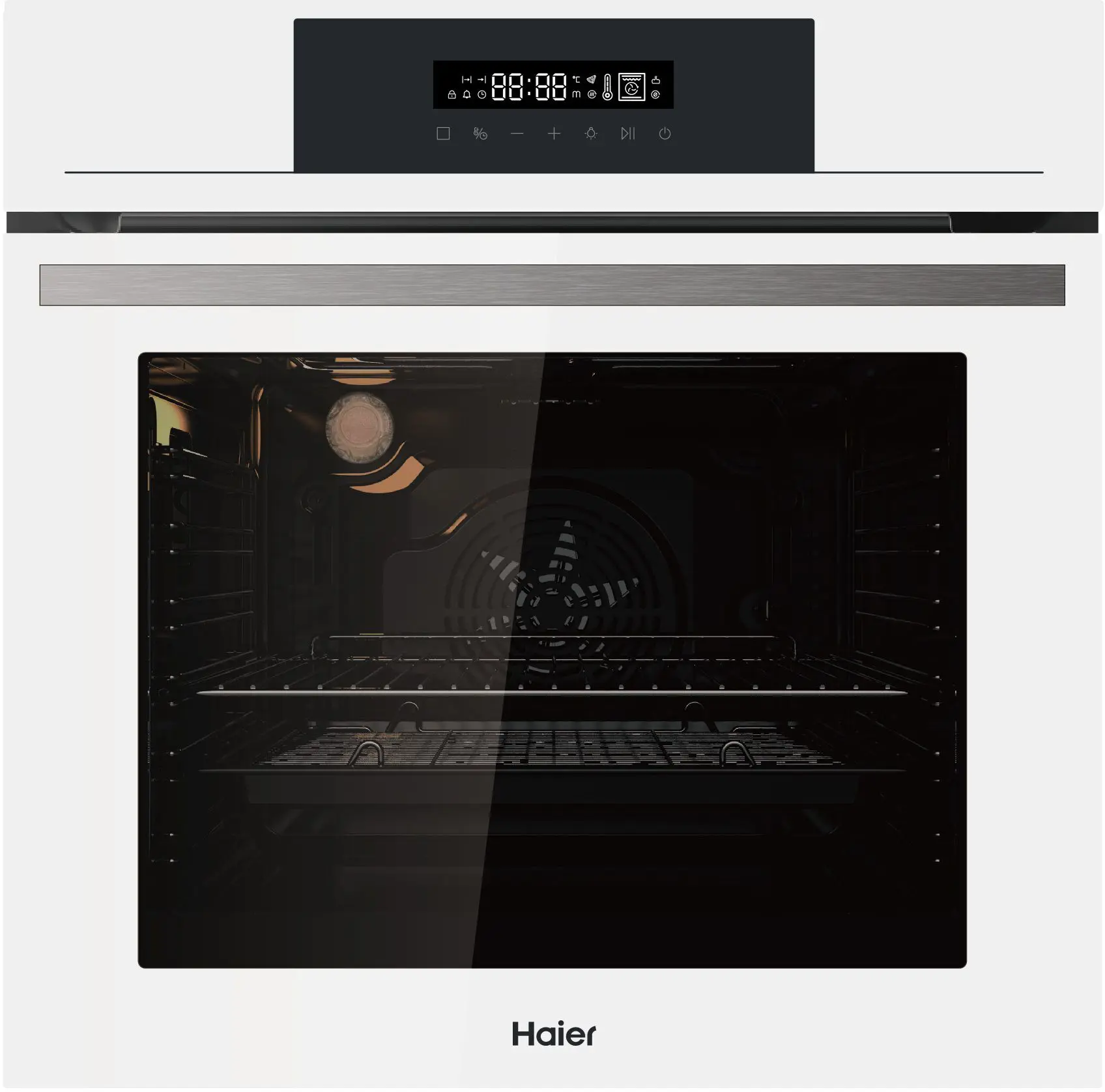 Электрический духовой шкаф Haier HOX-FP3AWB 59.5x59.5x56.7 см конвекция цвет белый - 2