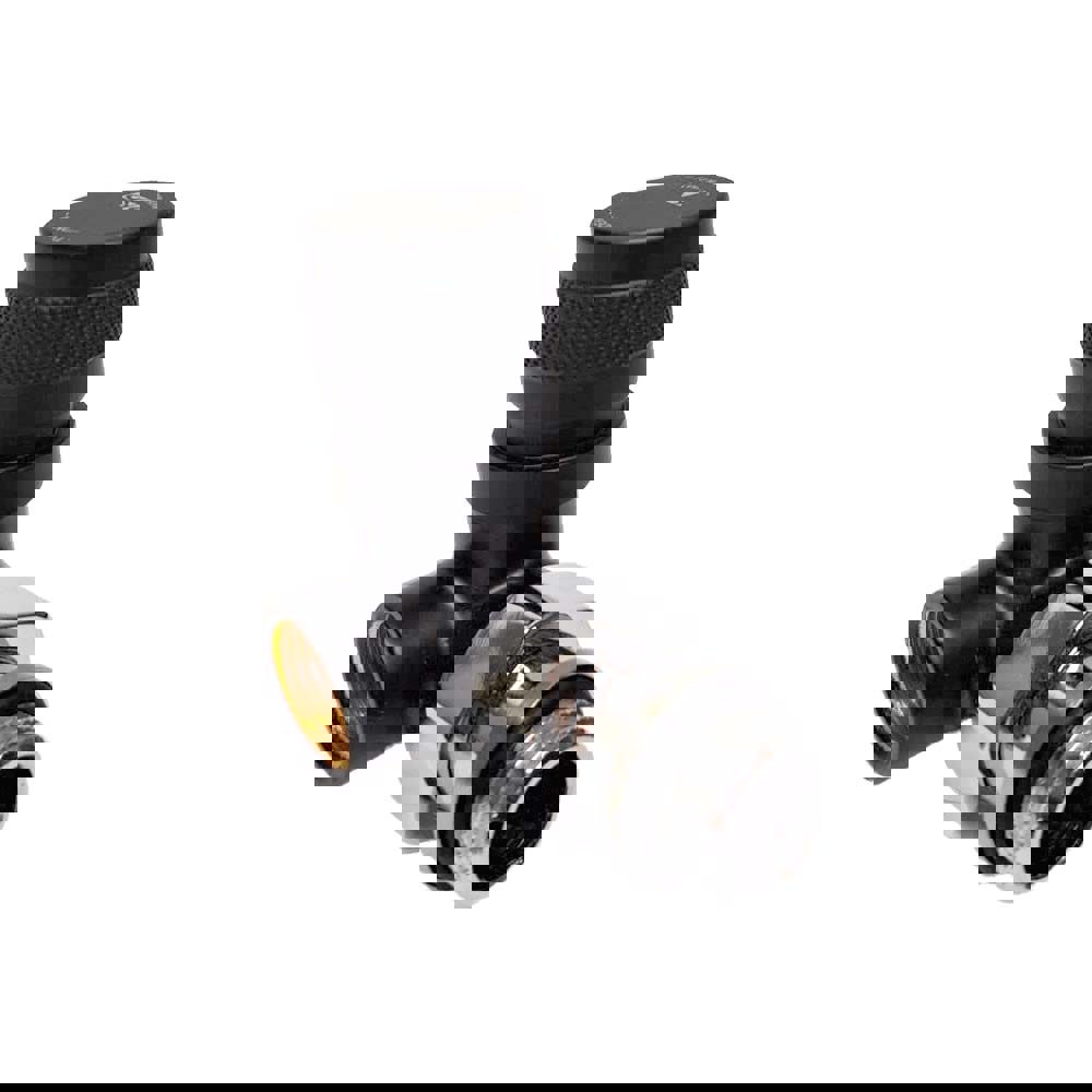 Изображение товара Вентиль для радиатора латунный SR Rubinetterie 1/2" - вертикальный, термостатический преобразуемый