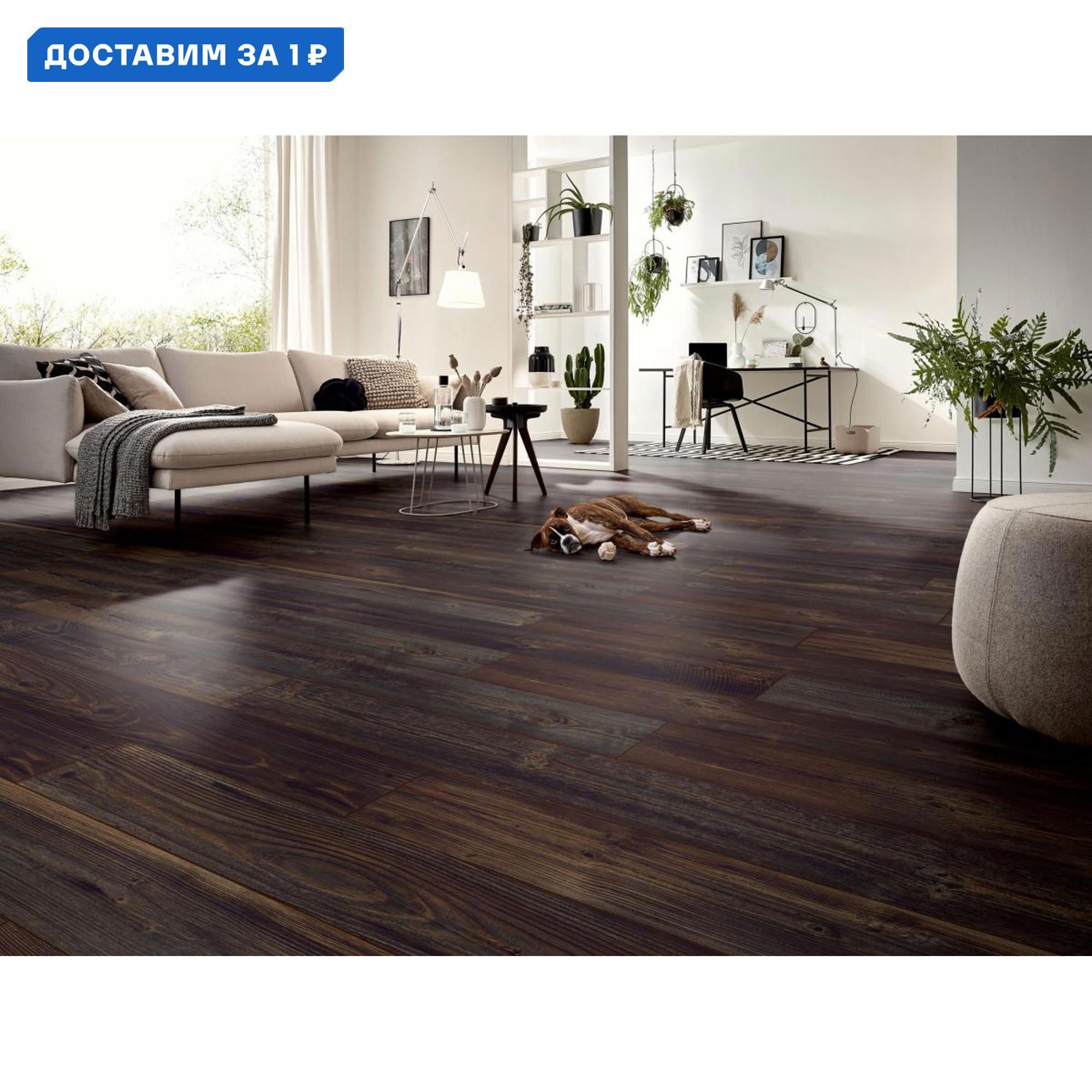 Изображение товара Ламинат Kronotex Mammut Горная Сосна Темная 12 мм 33 класс фаска 4x 1,387 м²