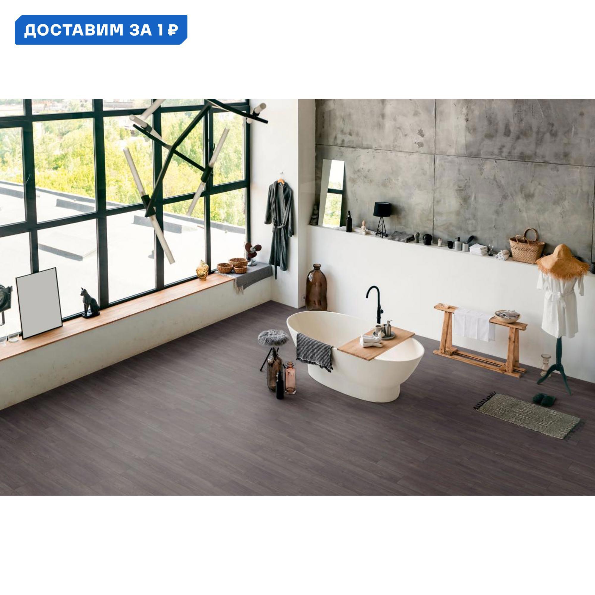 Изображение товара Ламинат Kronotex Дуб Эльба черный D6010 AA 33 класс толщина 10 мм с фаской 1.30 м², цена за упаковку