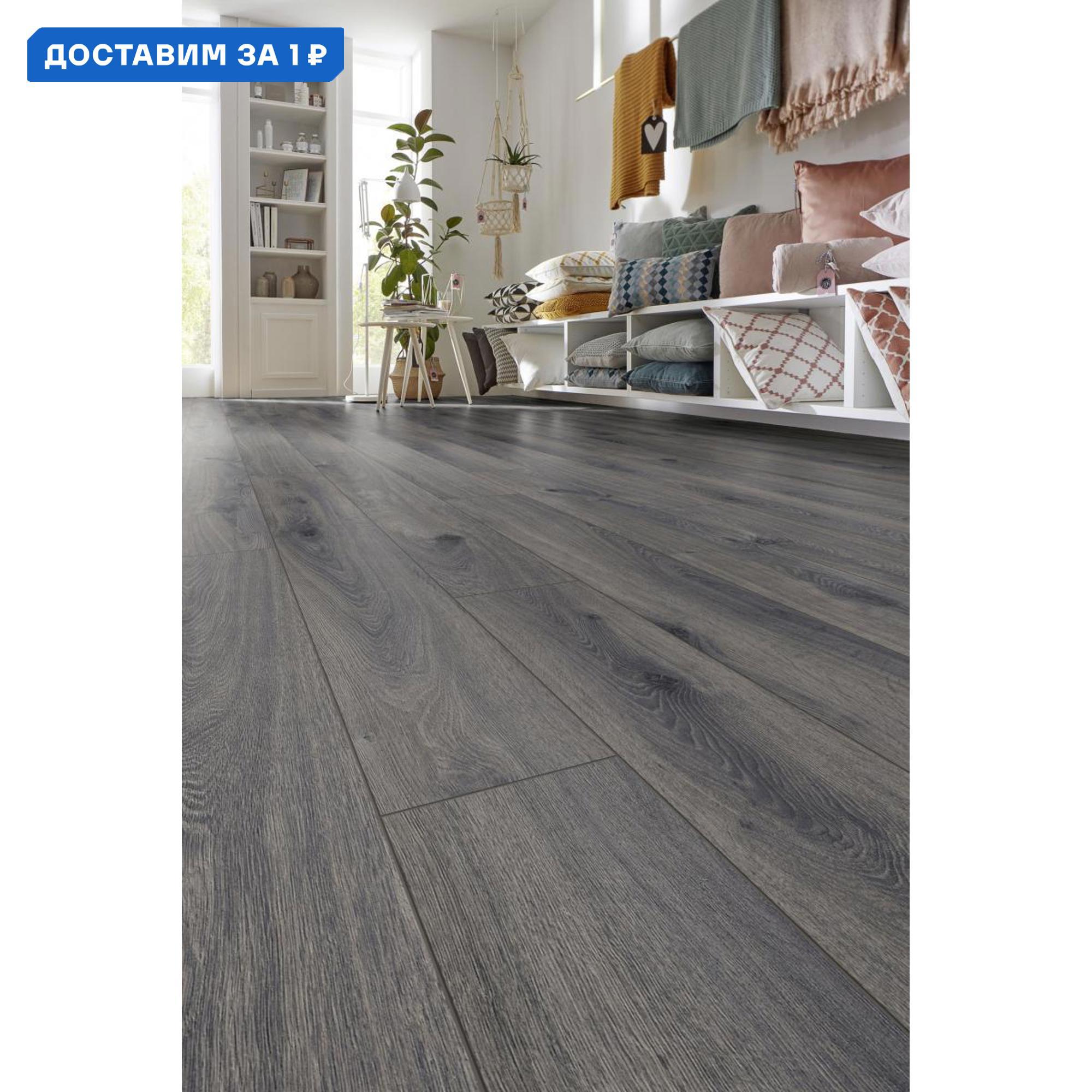 Изображение товара Ламинат Kronotex Дуб Престиж серый D4167 10 мм 33 класс 4 фаски Aqua Amazone