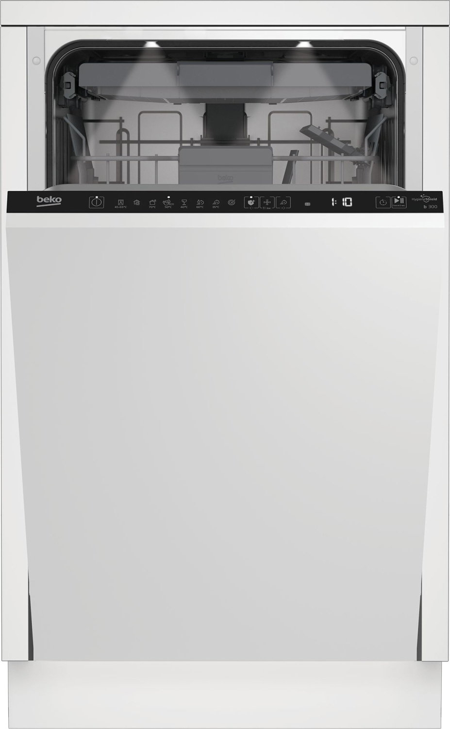Изображение товара Встраиваемая посудомоечная машина Beko BDIS38120Q 66 см 5 программ цвет серый/серебристый