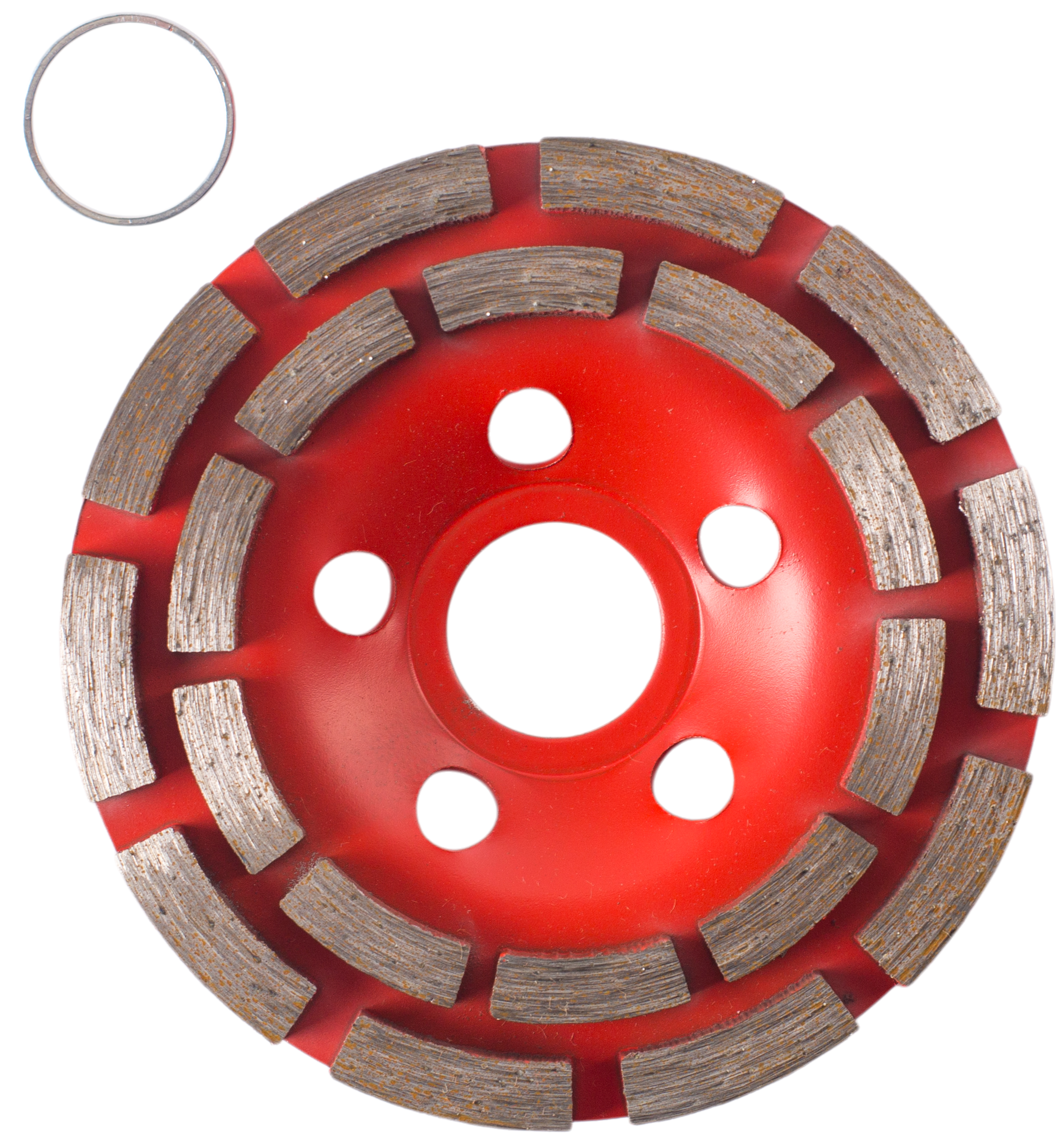 Изображение товара Чашка алмазная двухрядная по бетону Rage Eco 100x22.2 мм для УШМ сухая резка