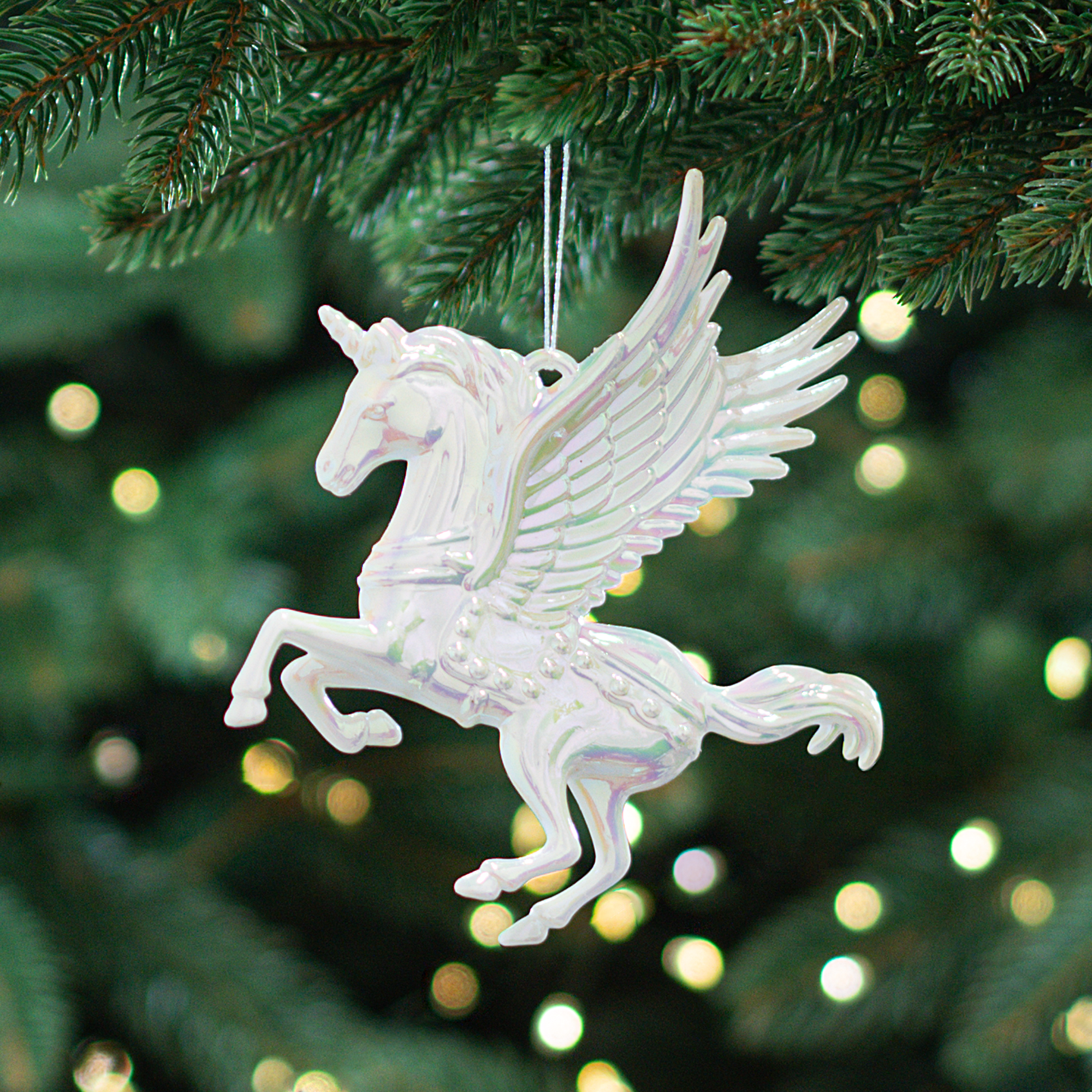 Изображение товара Фигура декоративная KREAFORTA Единорог 13 см белый