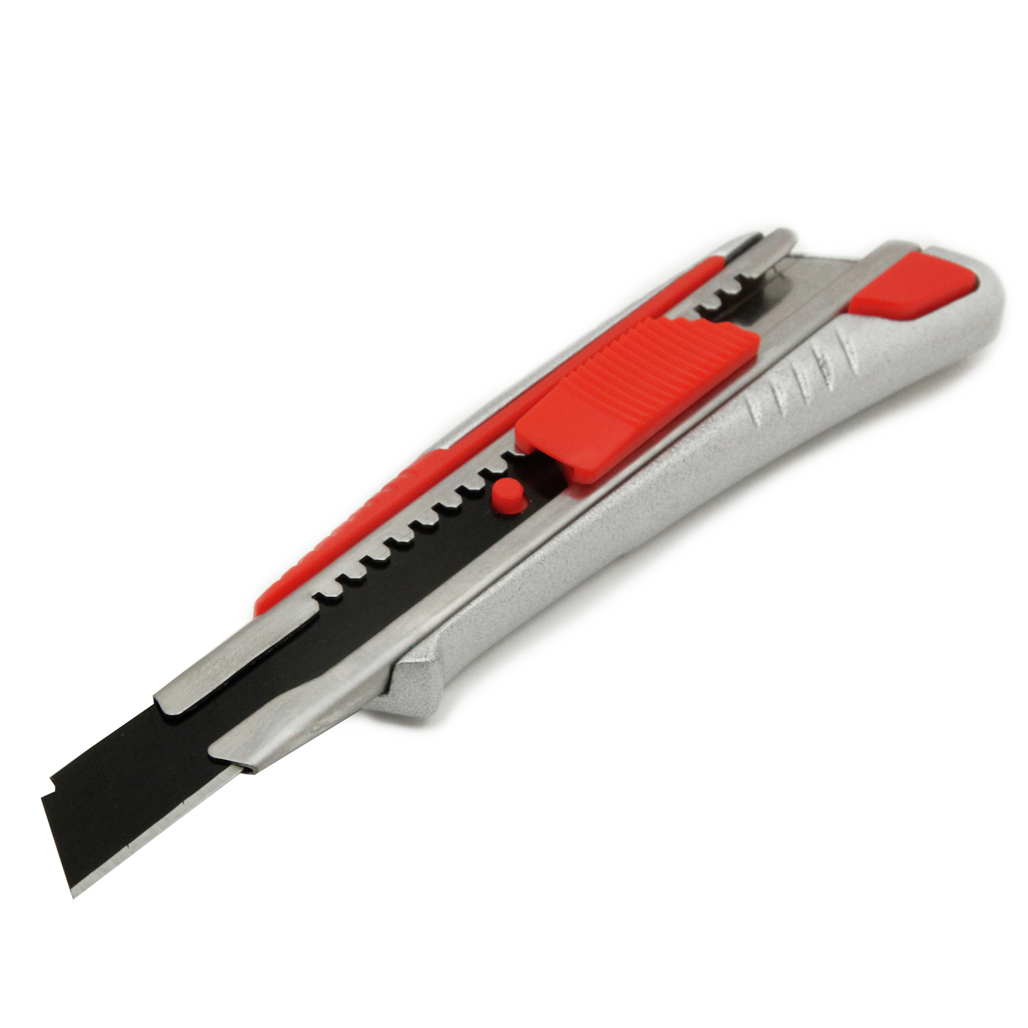 Изображение товара Строительный нож Vira AutoLock FMJ алюминий сегментное лезвие 160 мм