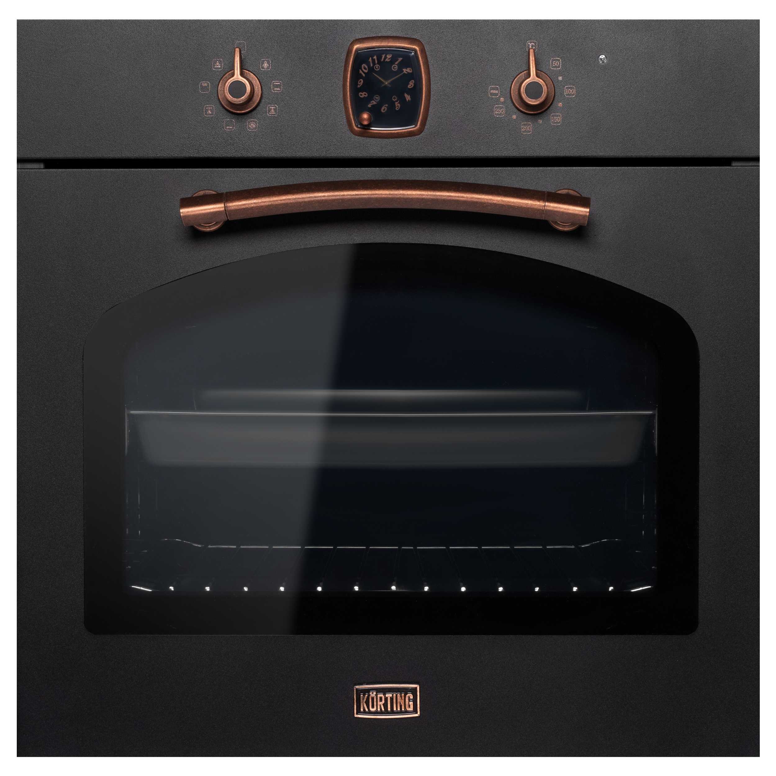 Изображение товара Духовой шкаф KORTING OKB 481 CRCN черный 73 л 8 режимов конвекция гриль
