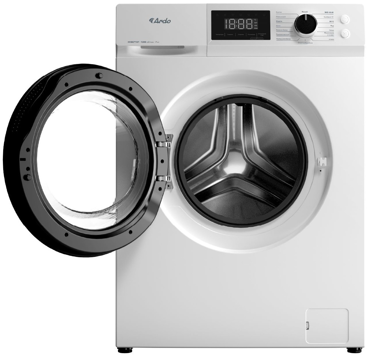 Изображение товара Стиральная машина Ardo Wme712452w2 60x85x60 см 7 кг цвет белый Изображение товара Стиральная машина Ardo Wme712452w2 60x85x60 см 7 кг цвет белый