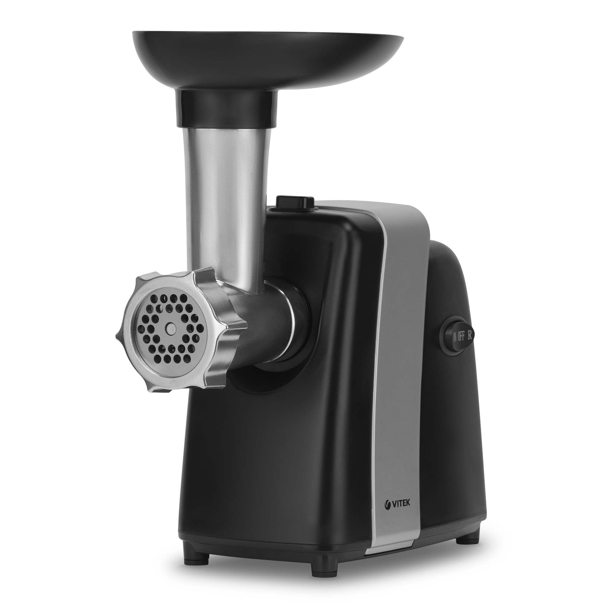 Изображение товара Мясорубка Vitek VT-3615 MC черный/серебро Изображение товара Мясорубка Vitek VT-3615 MC черный/серебро