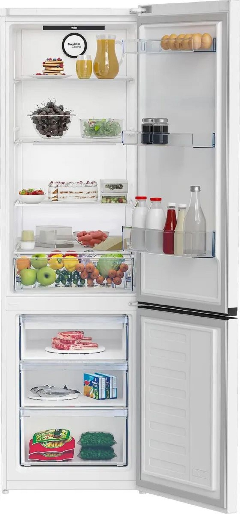 Изображение товара Холодильник Beko B3R0CNK402HW 60x201 см цвет белый