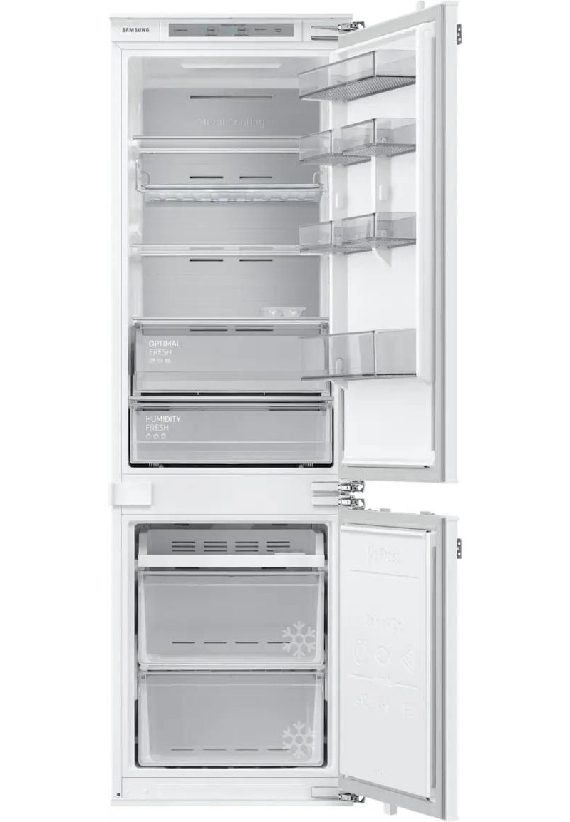 Изображение товара Встраиваемый холодильник Samsung BRB26715CWW/EF 54x177.5 см цвет белый Изображение товара Встраиваемый холодильник Samsung BRB26715CWW/EF 54x177.5 см цвет белый
