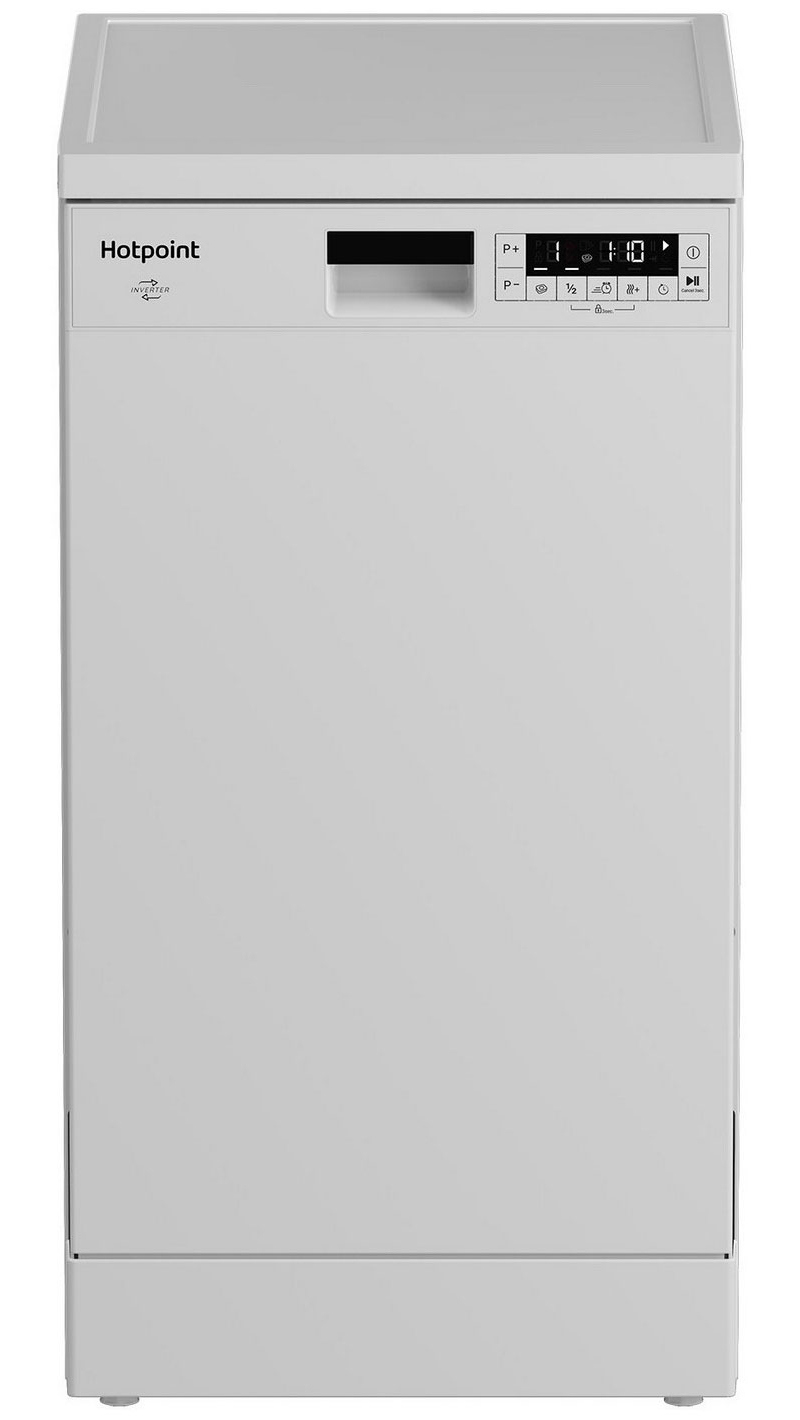 Изображение товара Отдельностоящая посудомоечная машина Hotpoint HFS 2C67 W 44.8 см 6 программ цвет белый