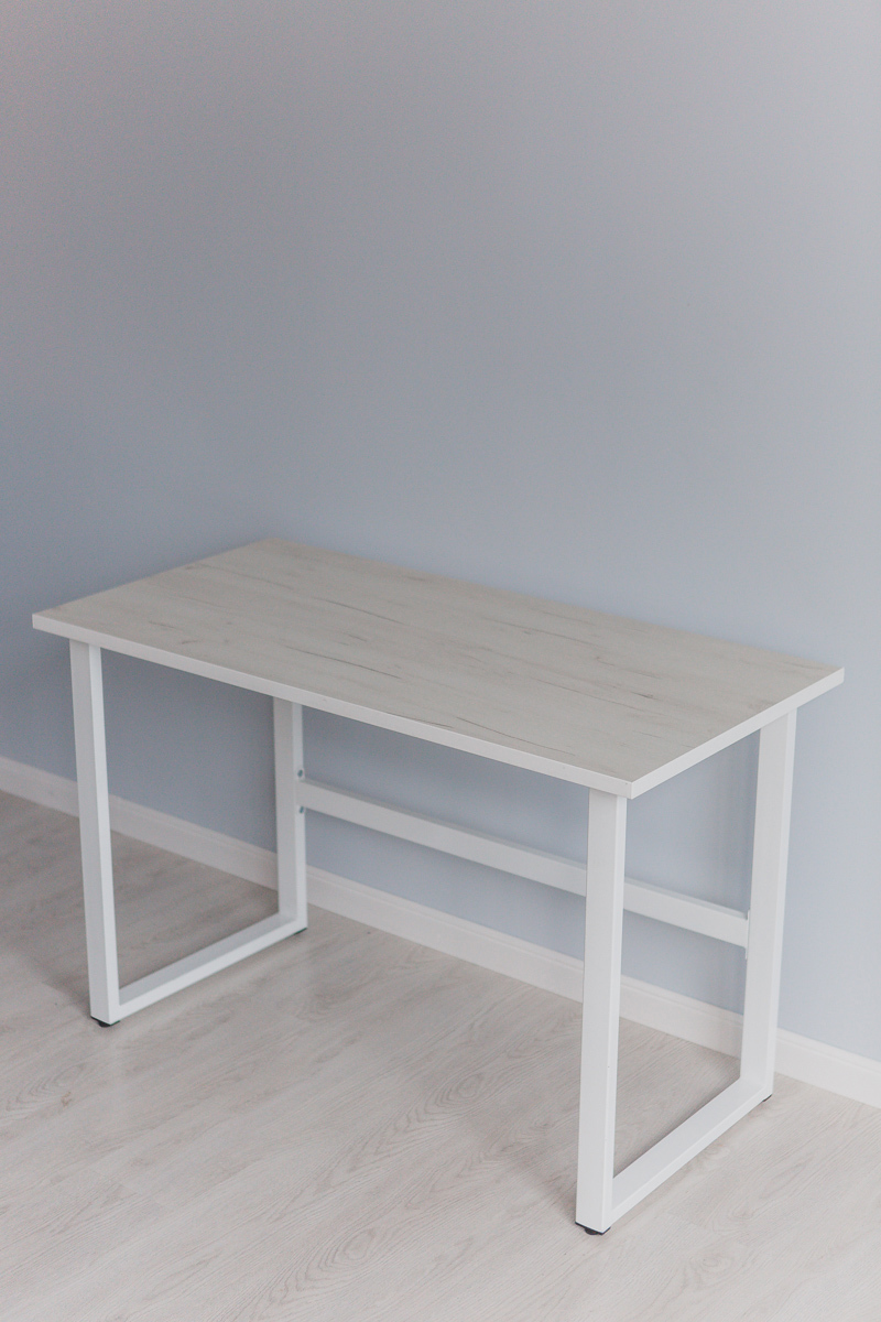 Изображение товара Многофункциональный стол Diko Loft Good Desk 75x75x55 см Белый ЛДСП Россия