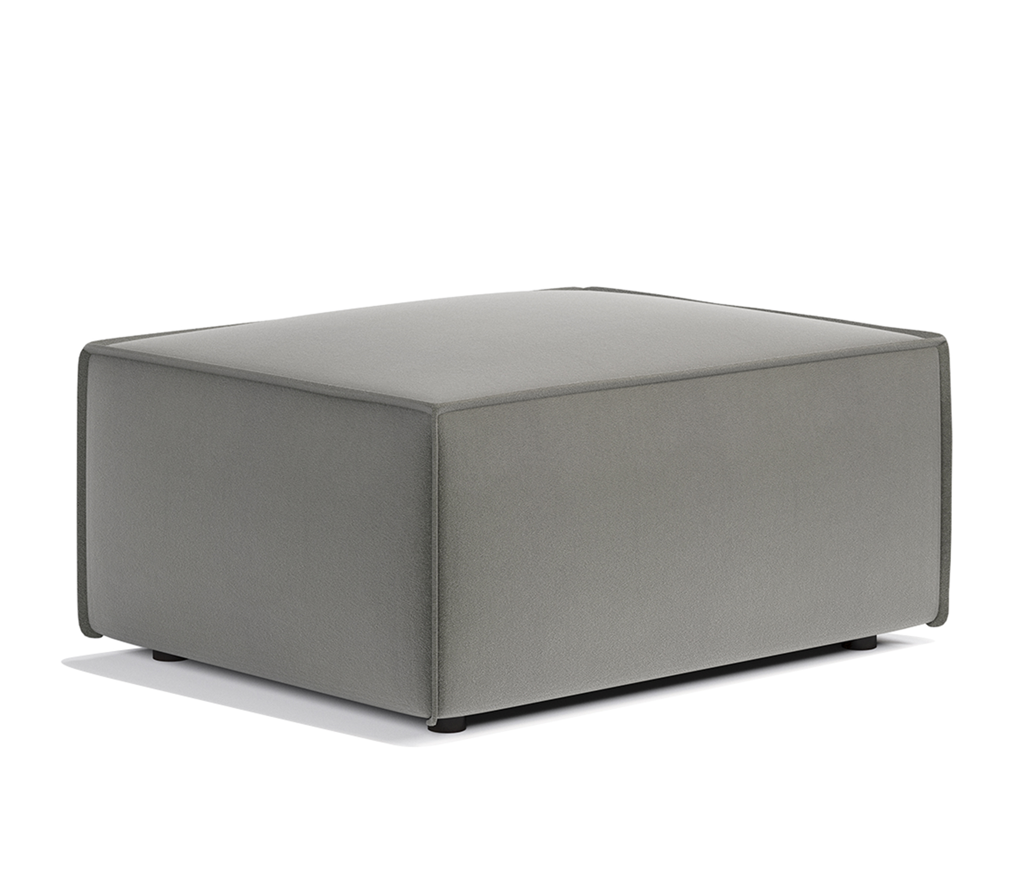 Изображение товара Диван модульный Шарм 25 велюр серый 95x75x45 см стильный и прочный