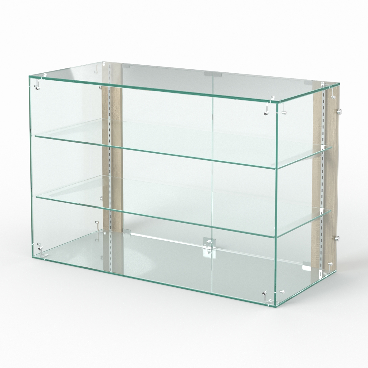 Изображение товара Шкаф-витрина для выпечки 90x60 см стекло дуп сонома Россия