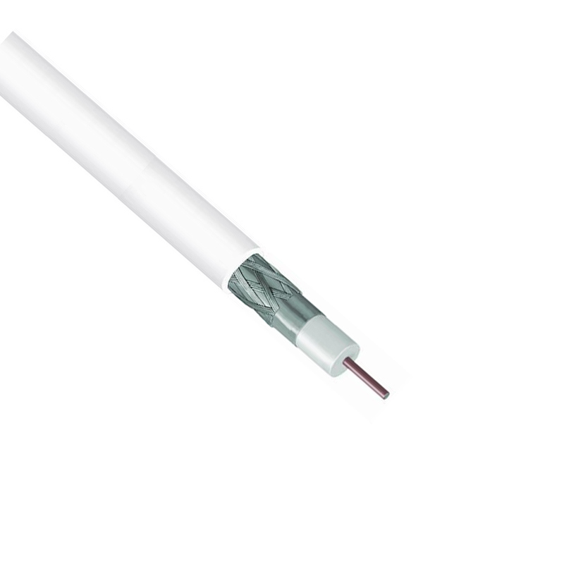 Изображение товара Кабель телевизионный Electraline RG 6 76 Ом 10 м надежный высокочастотный кабель