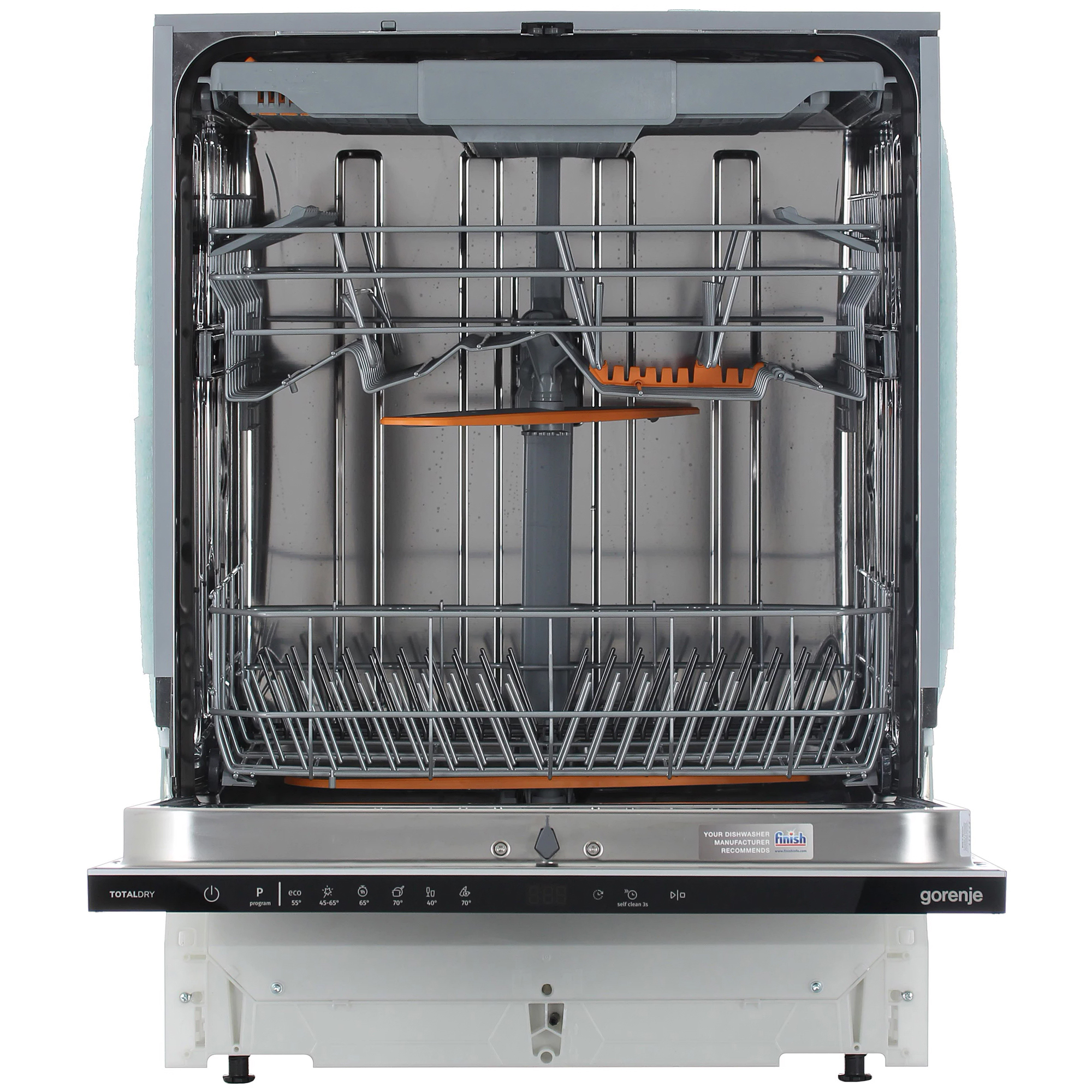 Изображение товара Встраиваемая посудомоечная машина Gorenje GV16D5 59.8 см 6 программ цвет серый