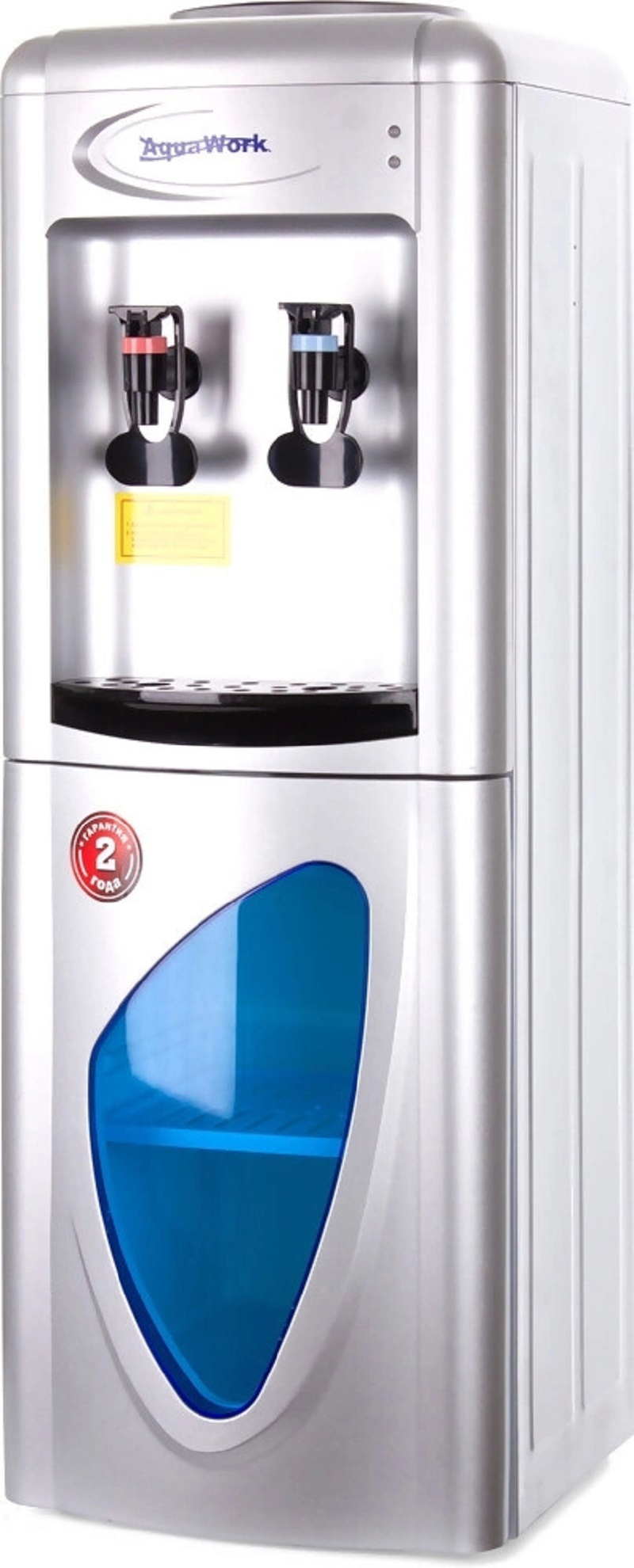 Изображение товара Кулер Aqua work 2043615 напольный компрессорный серебристый